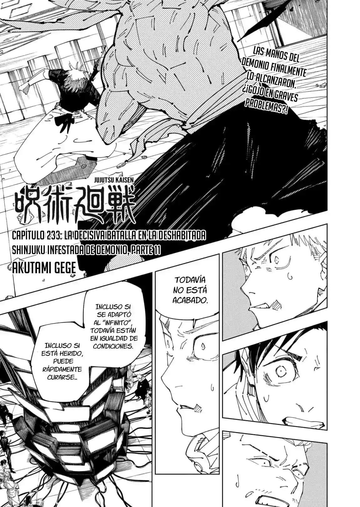 Jujutsu Kaisen - Capítulo 233.10 - Página 3 - LectorTMOo