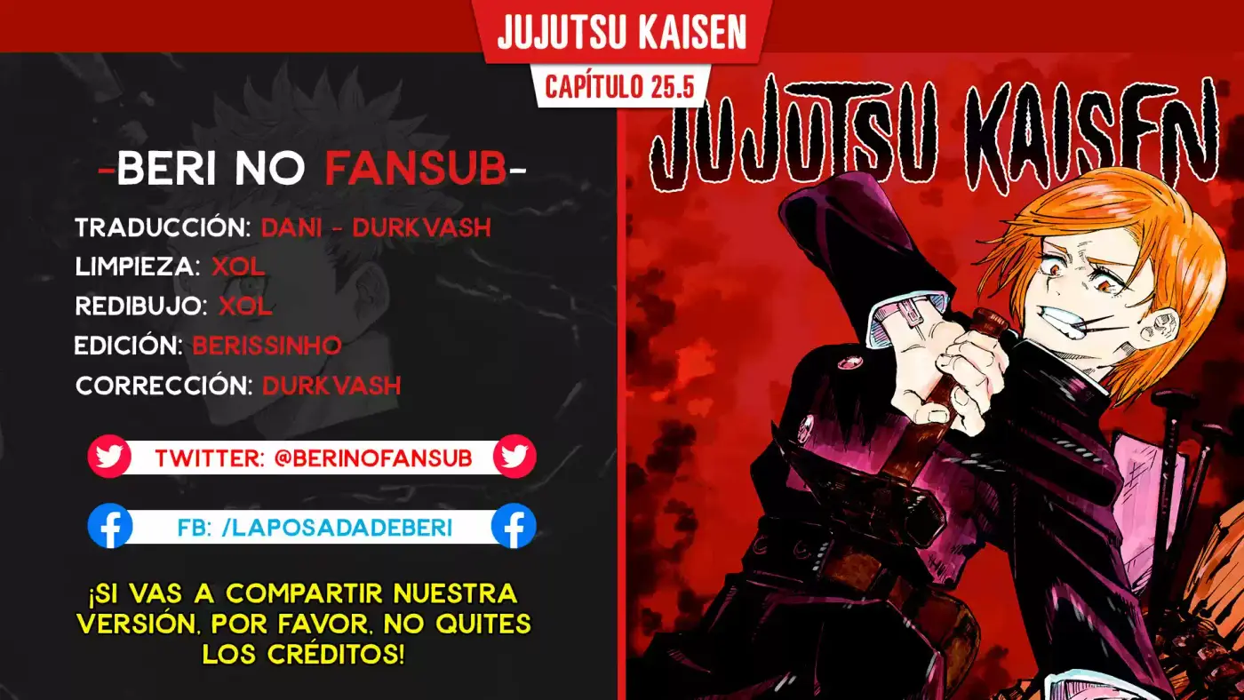 Jujutsu Kaisen - Capítulo 25.50 - Página 1 - LectorTMOo