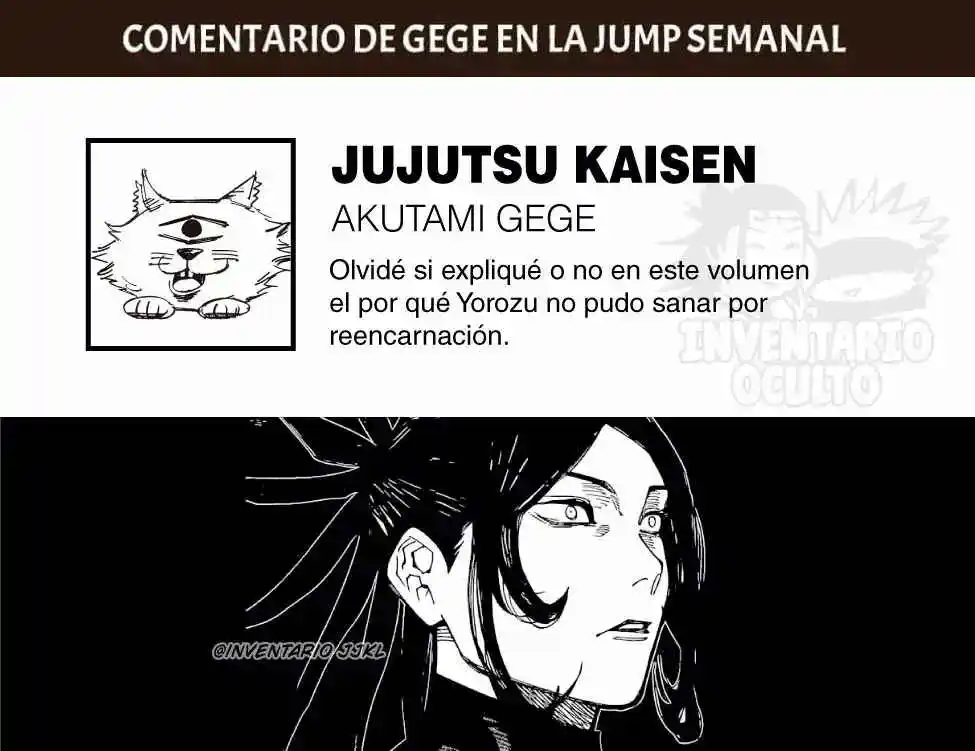 Jujutsu Kaisen - Capítulo 262.5 - Página 14 - LectorTMOo