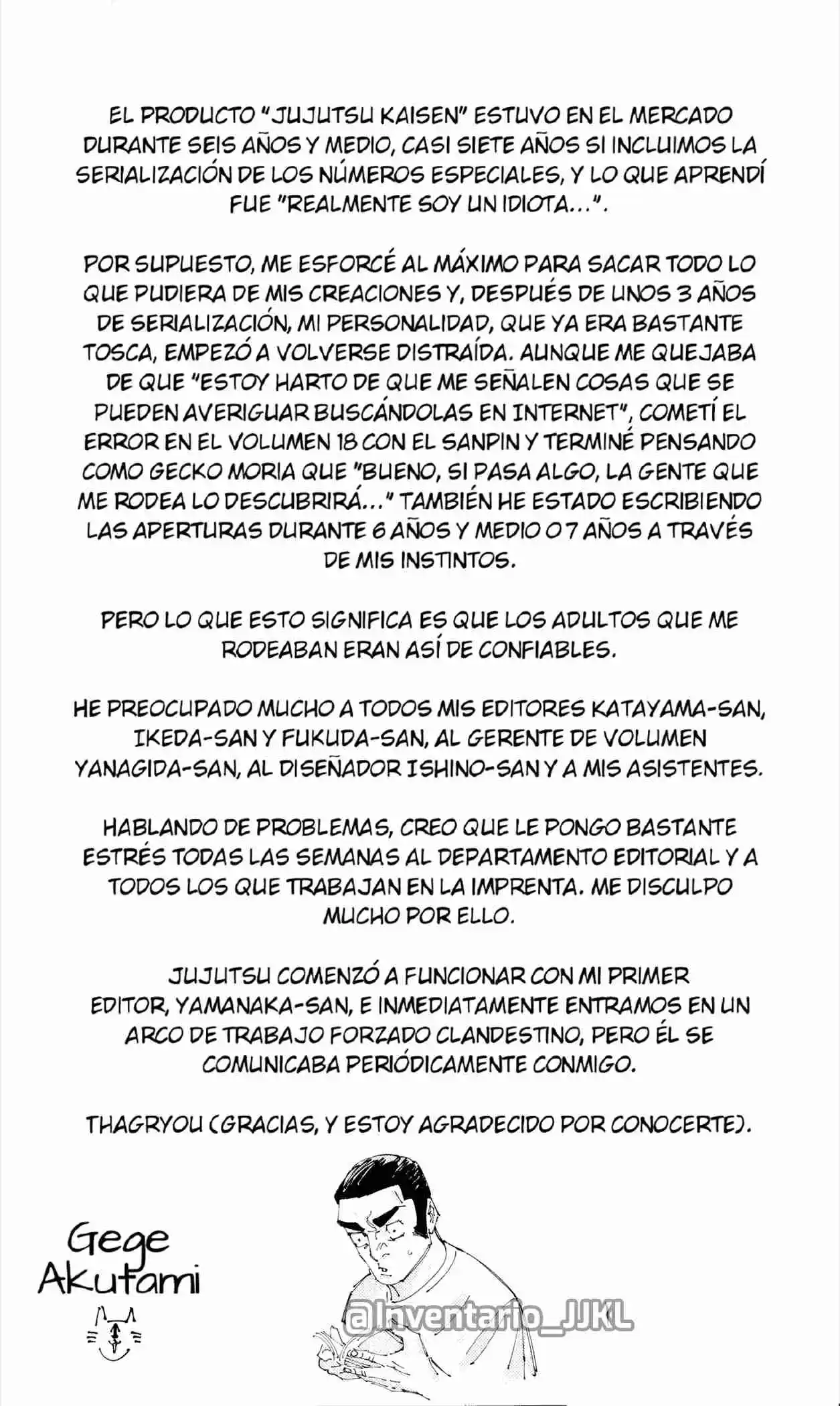 Jujutsu Kaisen - Capítulo 271.50 - Página 22 - LectorTMOo