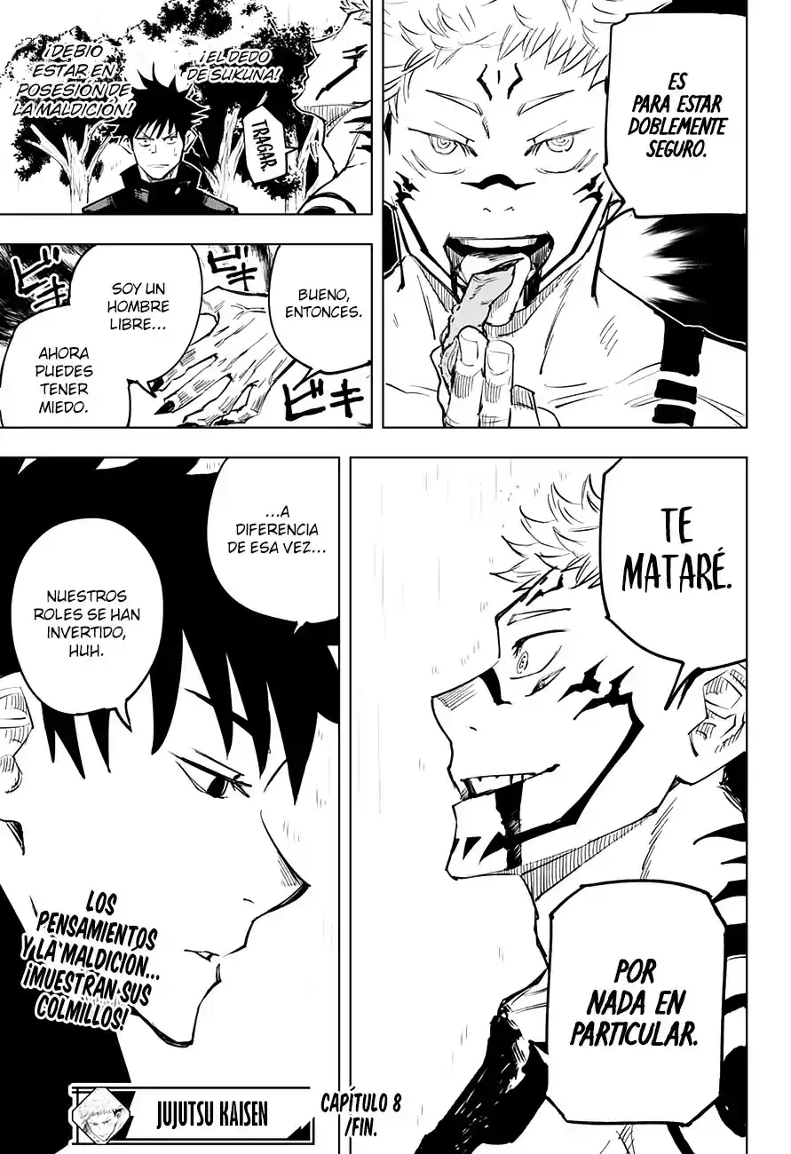 Jujutsu Kaisen - Capítulo 8.5 - Página 19 - LectorTMOo