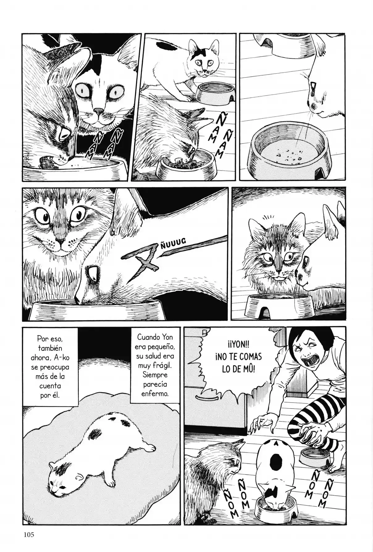 Junji Ito's Cat Diary: Yon & Mu - Capítulo 10 - Página 5 - LectorTMOo