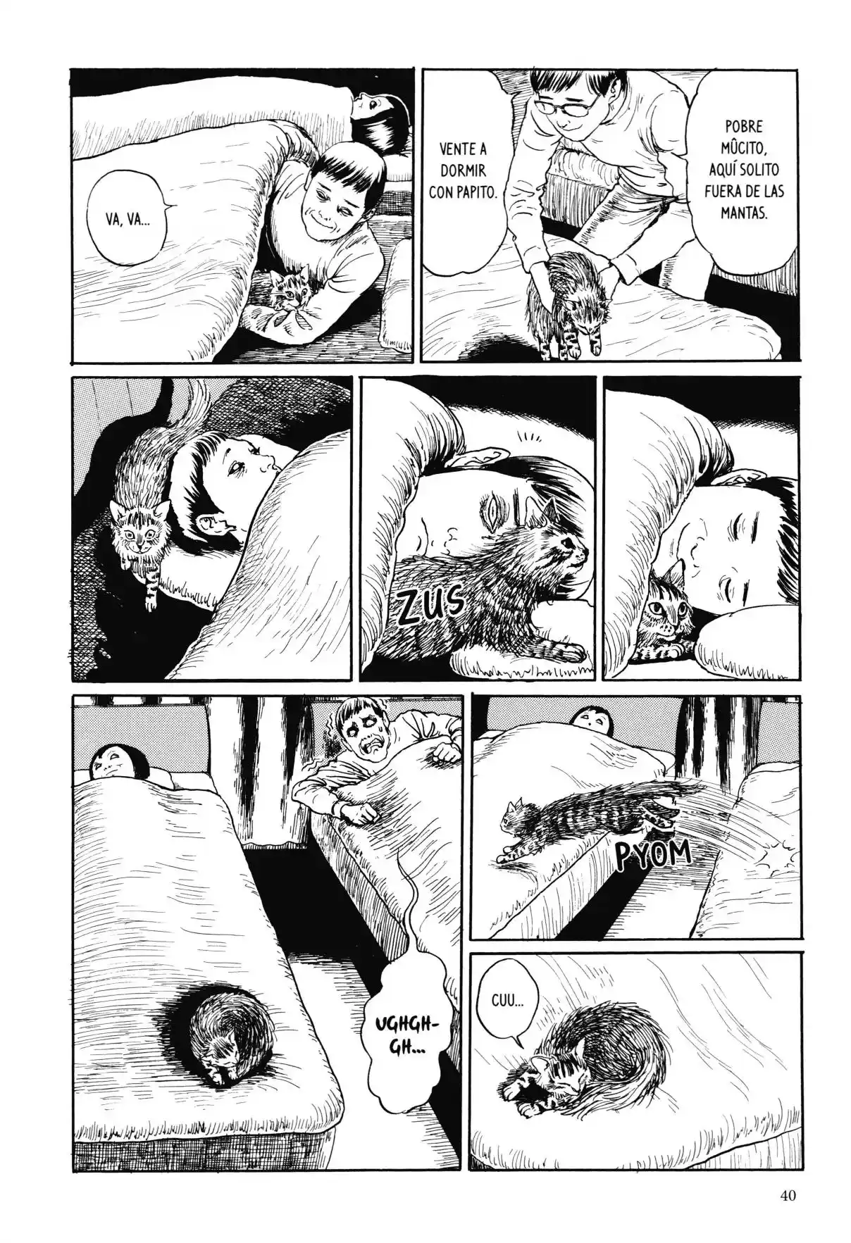 Junji Ito's Cat Diary: Yon & Mu - Capítulo 4 - Página 4 - LectorTMOo