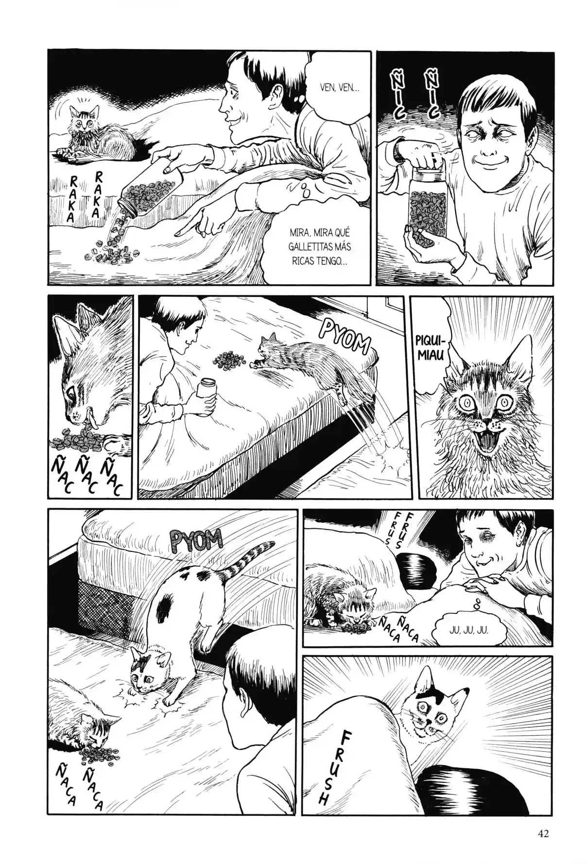 Junji Ito's Cat Diary: Yon & Mu - Capítulo 4 - Página 6 - LectorTMOo