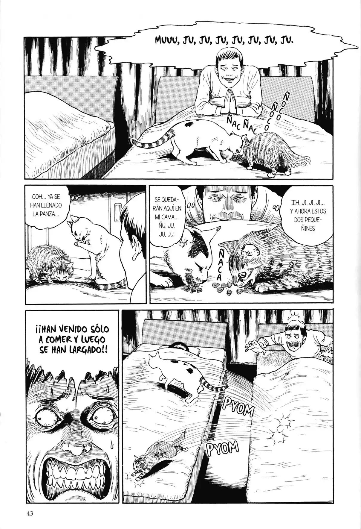 Junji Ito's Cat Diary: Yon & Mu - Capítulo 4 - Página 7 - LectorTMOo
