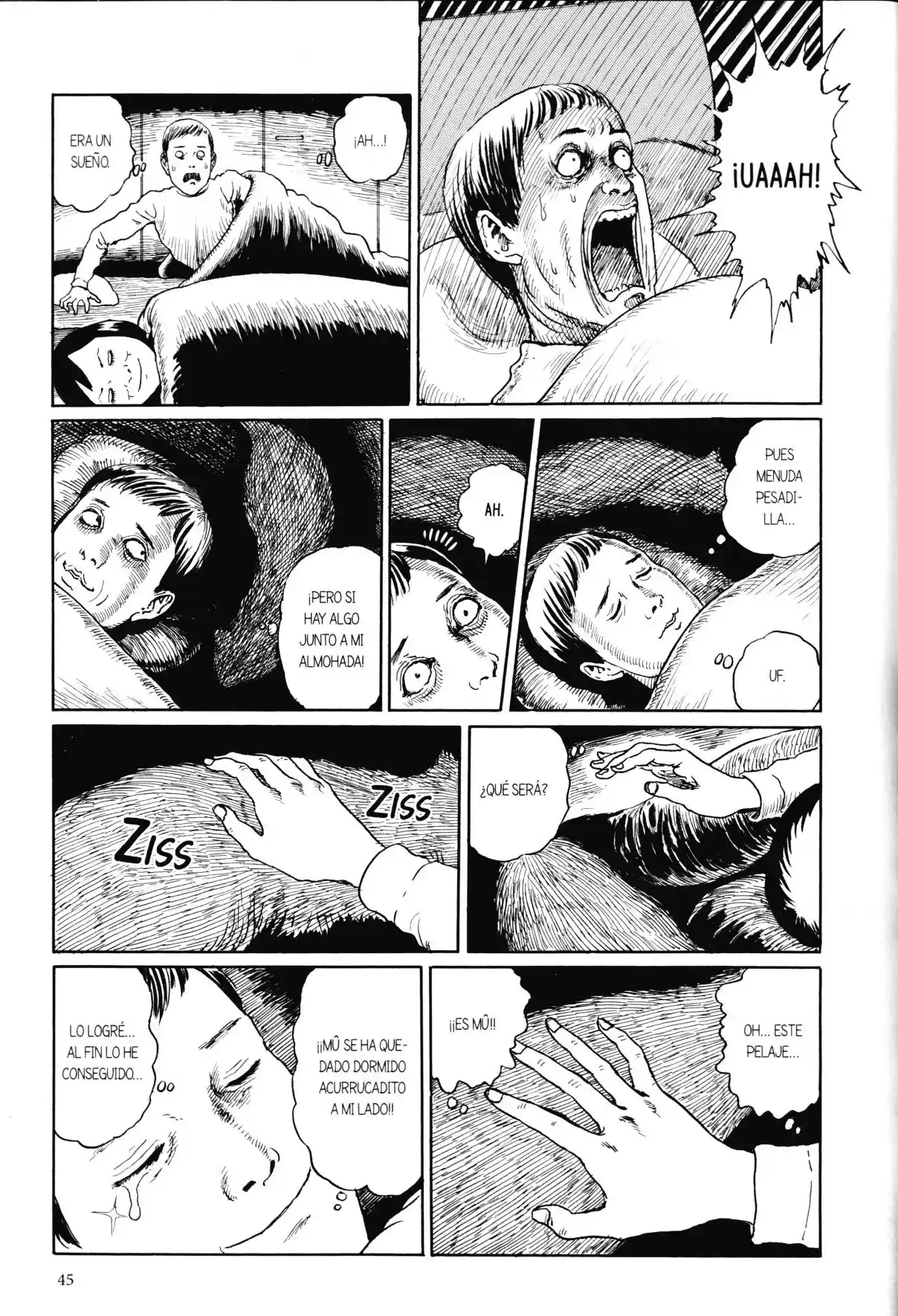 Junji Ito's Cat Diary: Yon & Mu - Capítulo 4 - Página 9 - LectorTMOo