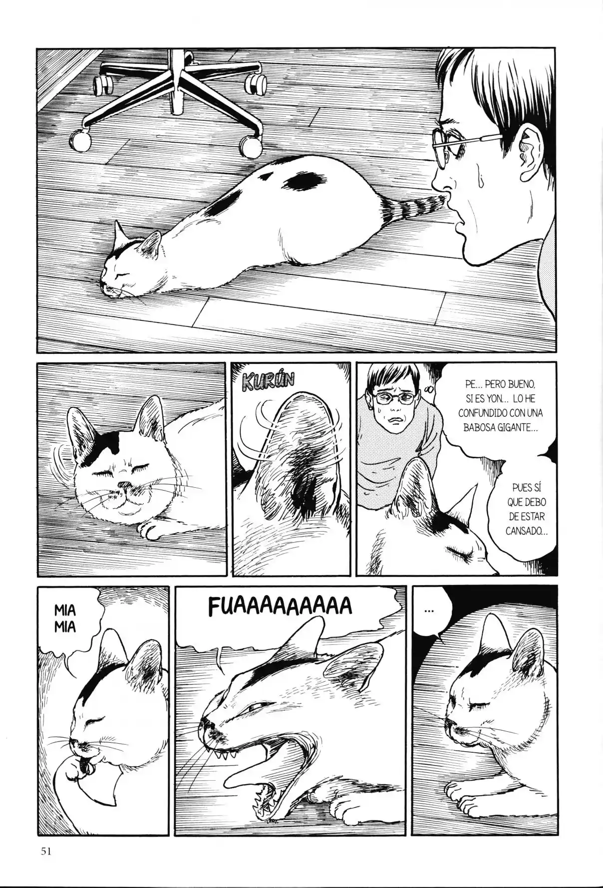 Junji Ito's Cat Diary: Yon & Mu - Capítulo 5 - Página 3 - LectorTMOo