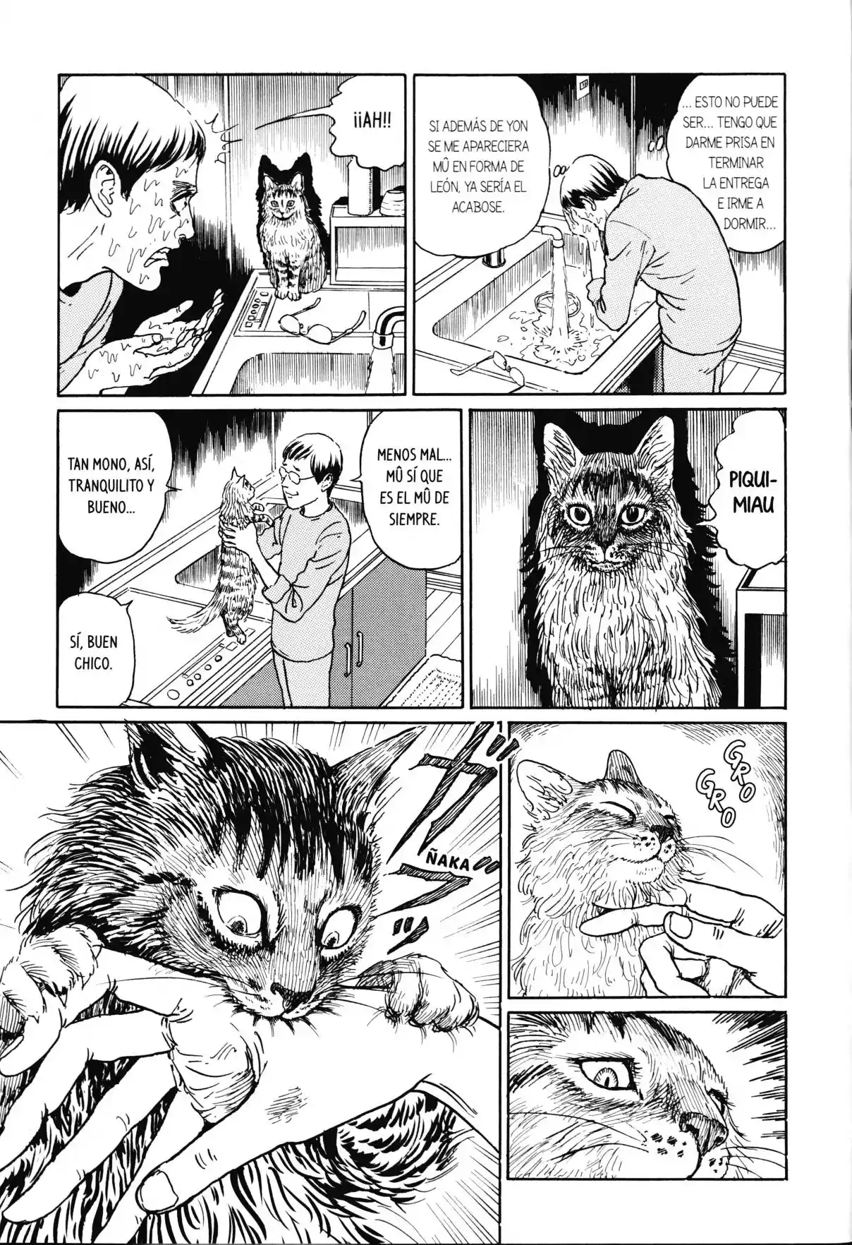 Junji Ito's Cat Diary: Yon & Mu - Capítulo 5 - Página 7 - LectorTMOo