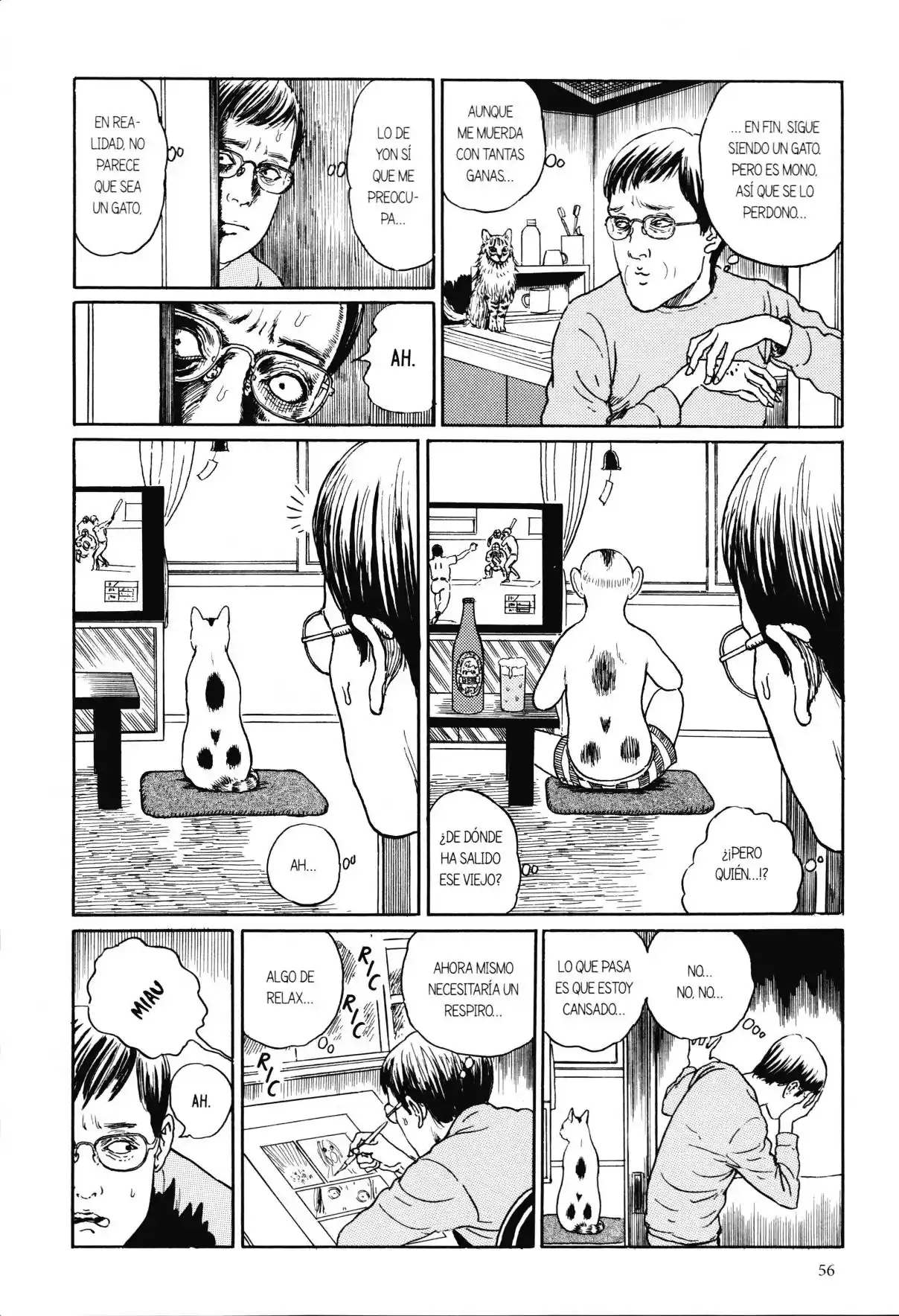Junji Ito's Cat Diary: Yon & Mu - Capítulo 5 - Página 8 - LectorTMOo