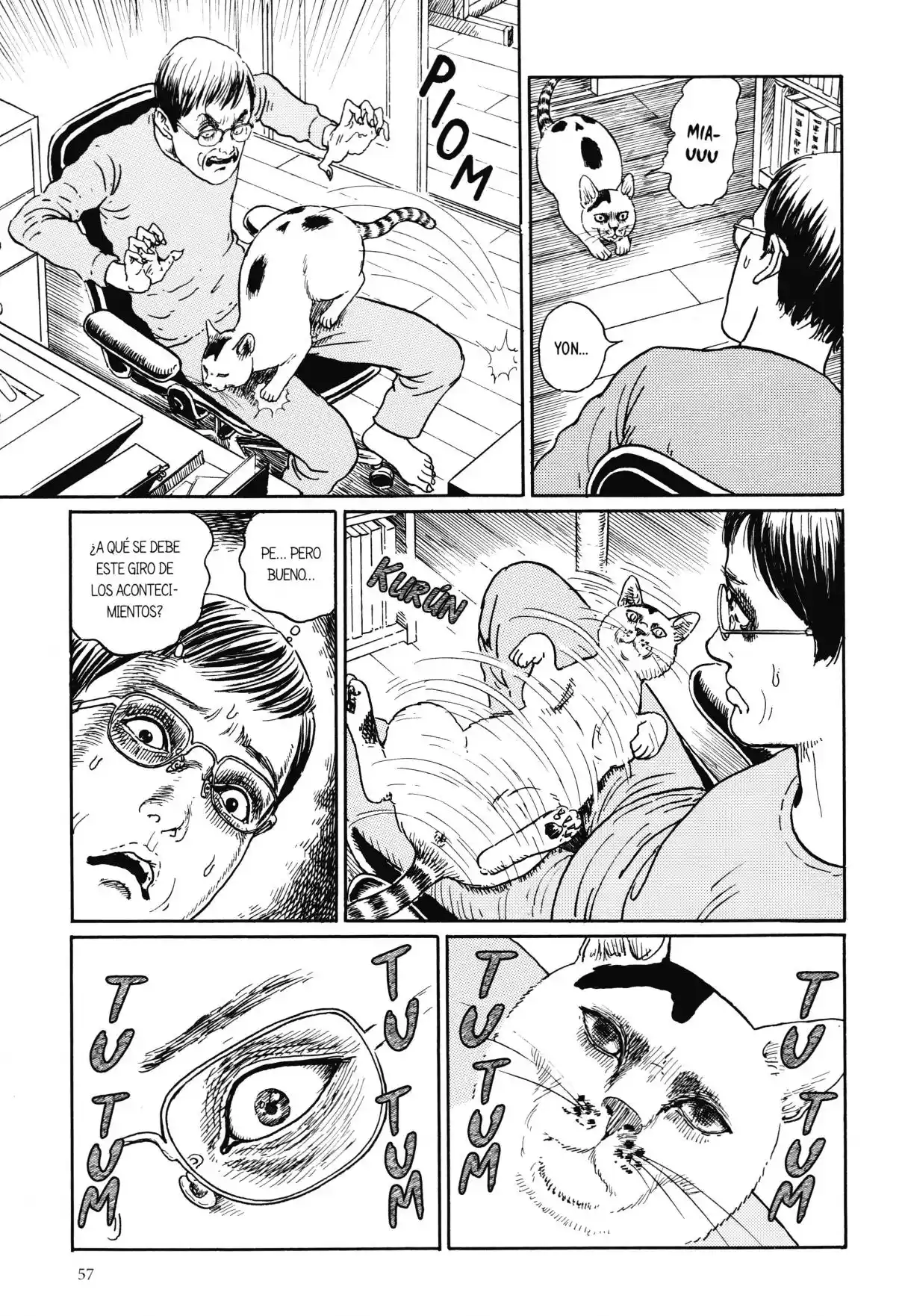Junji Ito's Cat Diary: Yon & Mu - Capítulo 5 - Página 9 - LectorTMOo