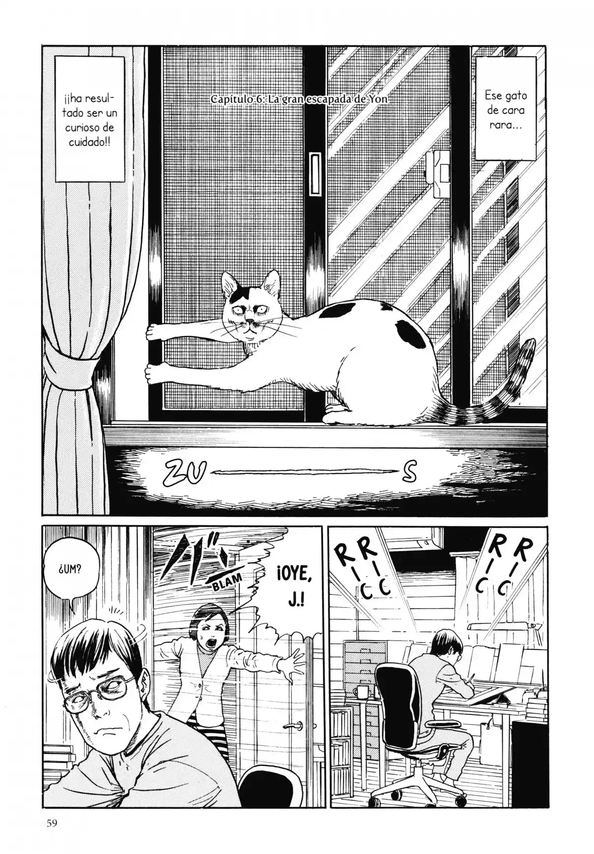 Junji Ito's Cat Diary: Yon & Mu - Capítulo 6 - Página 1 - LectorTMOo