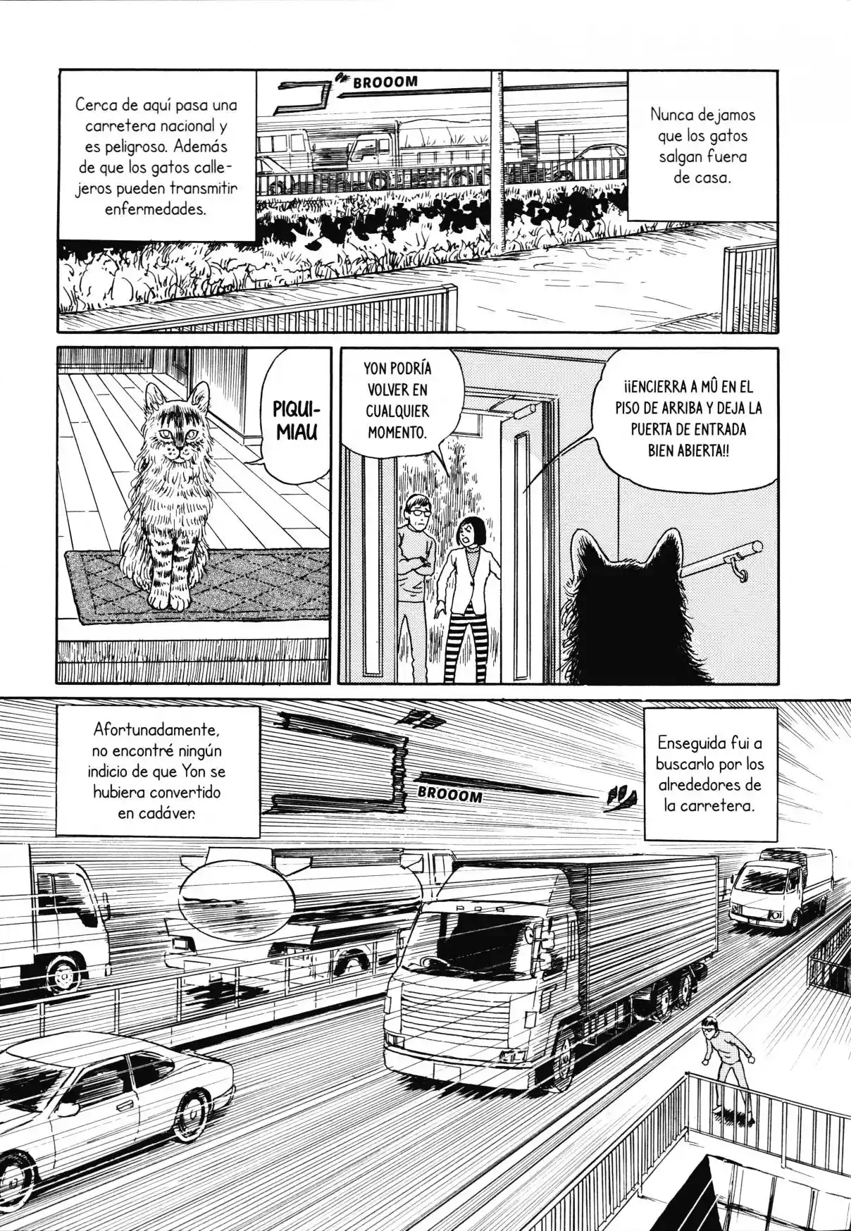 Junji Ito's Cat Diary: Yon & Mu - Capítulo 6 - Página 3 - LectorTMOo