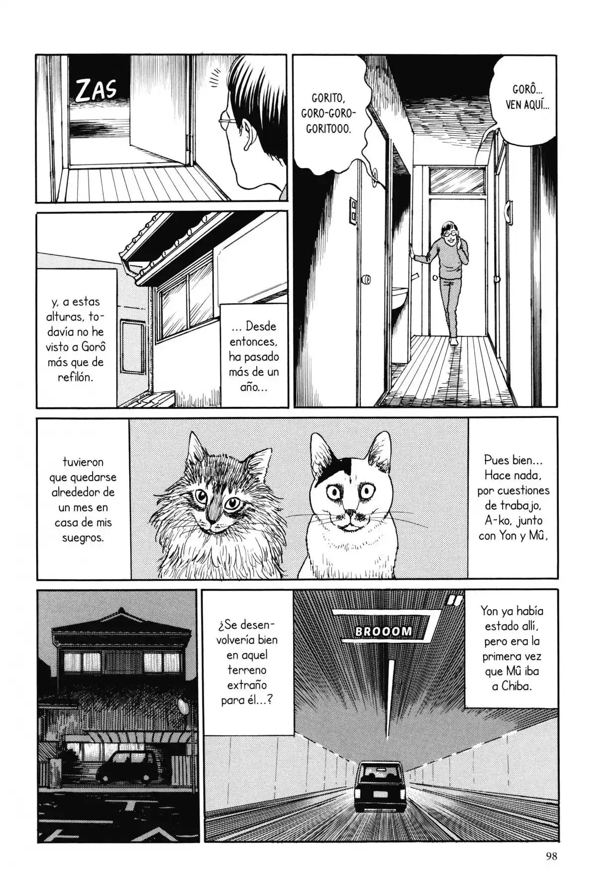 Junji Ito's Cat Diary: Yon & Mu - Capítulo 9 - Página 8 - LectorTMOo