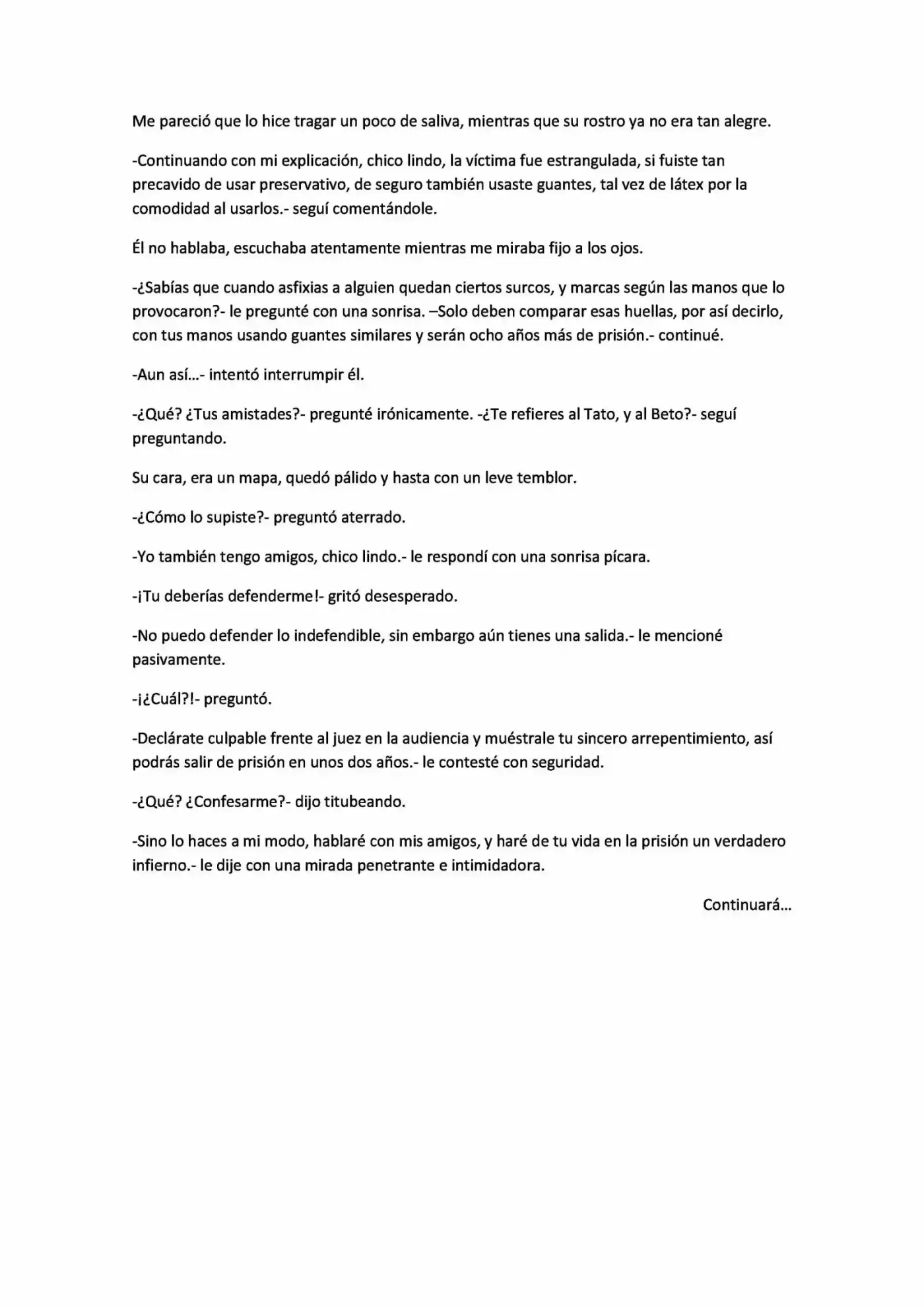 Justiciera Pública (Novela) - Capítulo 1 - Página 3 - LectorTMOo