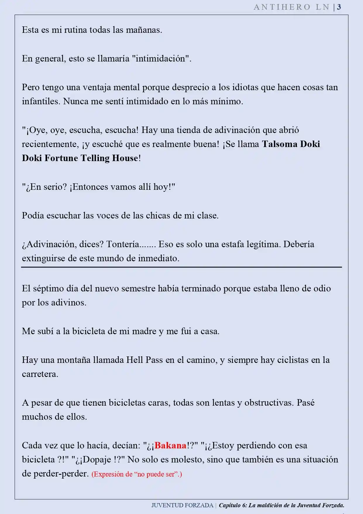 Juventud Forzada (Novela) - Capítulo 6 - Página 4 - LectorTMOo