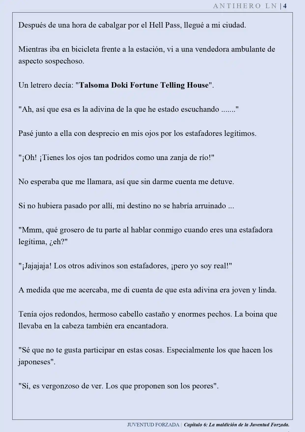 Juventud Forzada (Novela) - Capítulo 6 - Página 5 - LectorTMOo