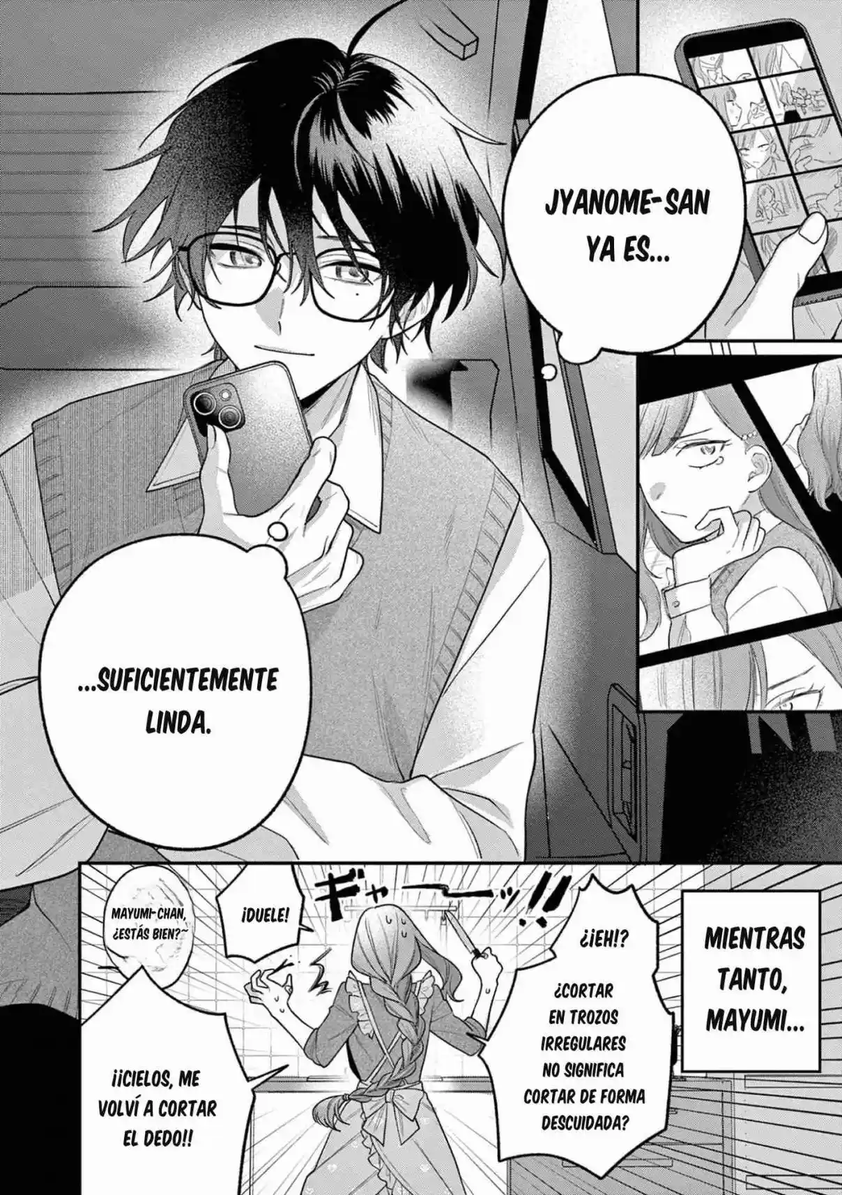 Jyanome-san Quiere Sonreir - Capítulo 3.2 - Página 15 - LectorTMOo