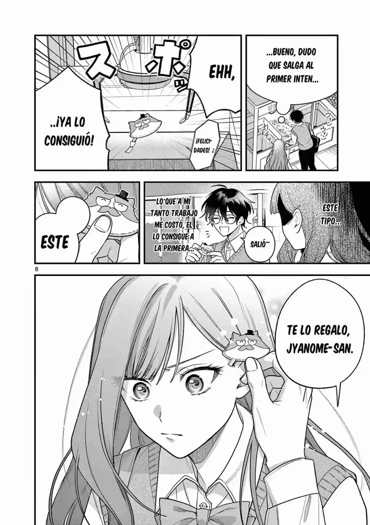 Jyanome-san Quiere Sonreir - Capítulo 4.1 - Página 8 - LectorTMOo