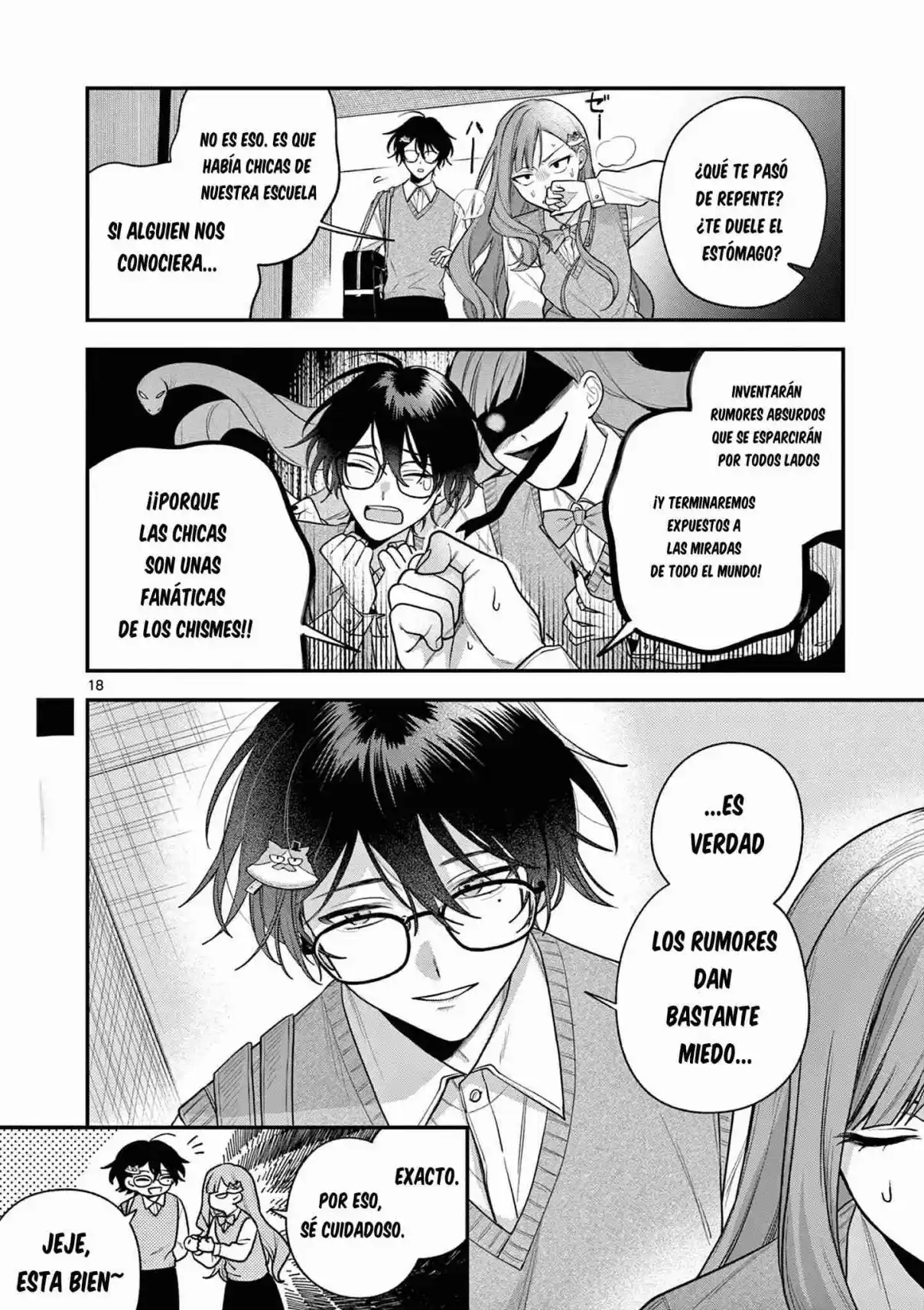 Jyanome-san Quiere Sonreir - Capítulo 4.1 - Página 18 - LectorTMOo