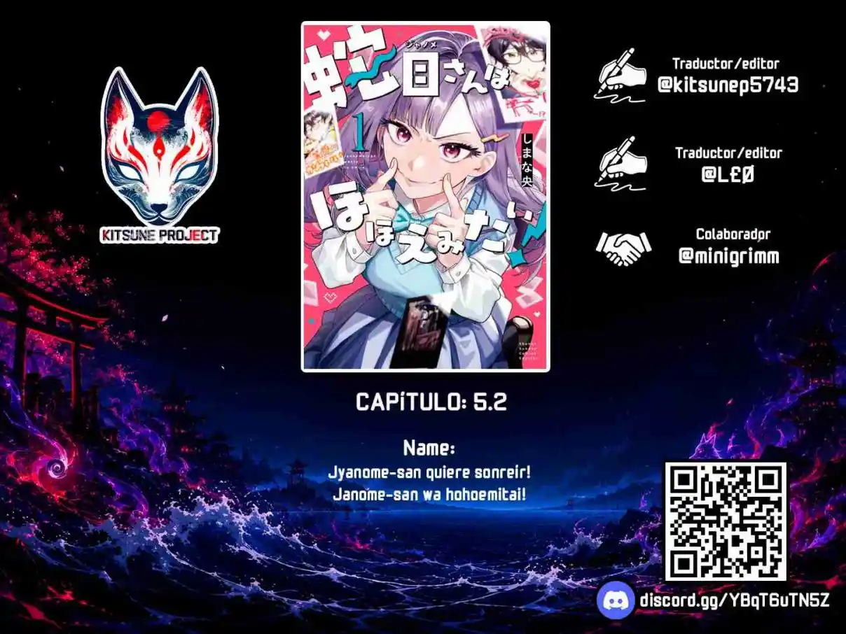 Jyanome-san Quiere Sonreir - Capítulo 5.2 - Página 1 - LectorTMOo