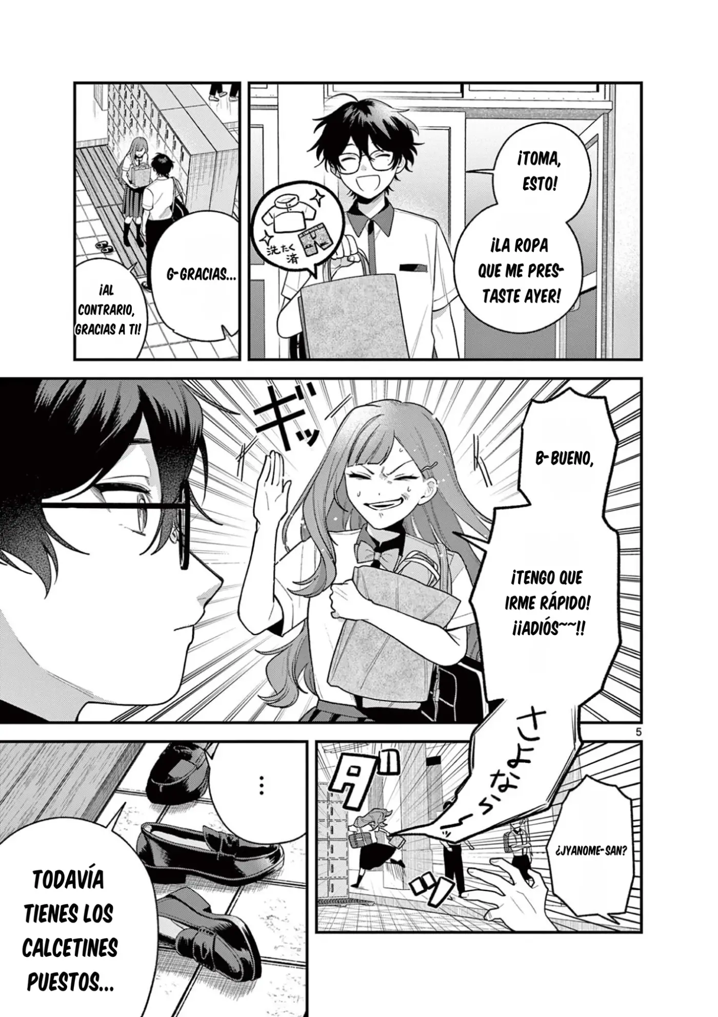 Jyanome-san Quiere Sonreir - Capítulo 8.1 - Página 6 - LectorTMOo
