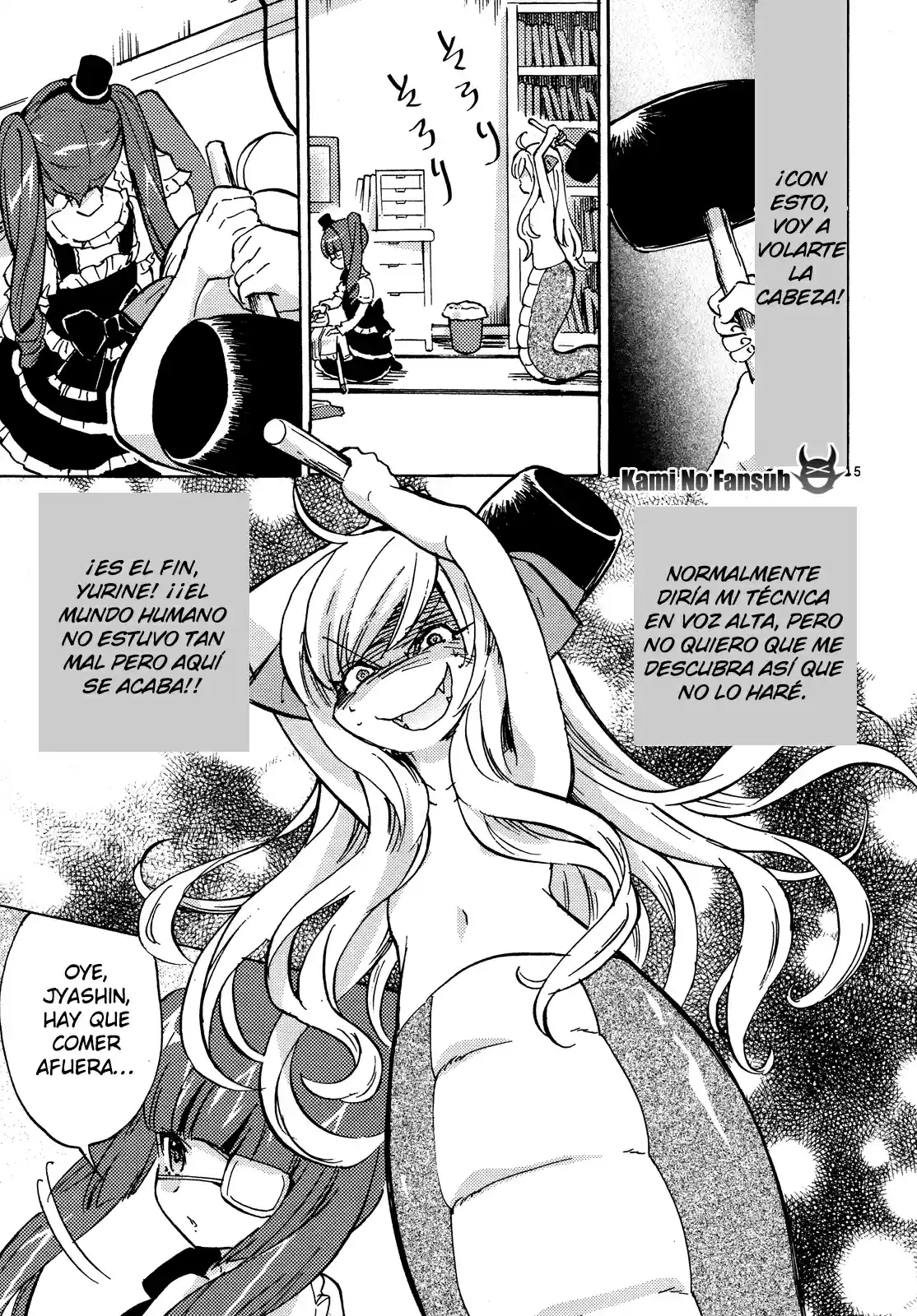 Jyashin-chan Dropkick - Capítulo 23 - Página 5 - LectorTMOo
