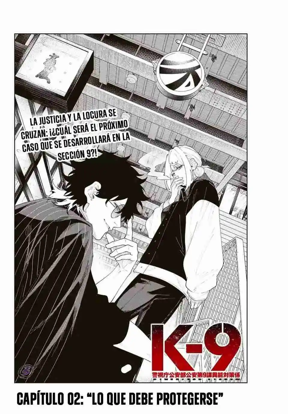 K-9: Keishichou Kouanbu Kouan Dai-9-Ka Inou Taisaku Gakari - Capítulo 2 - Página 3 - LectorTMOo