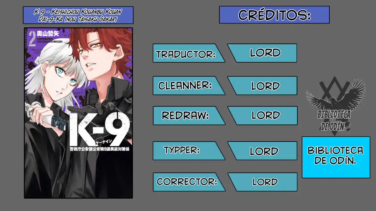 K-9: Keishichou Kouanbu Kouan Dai-9-Ka Inou Taisaku Gakari - Capítulo 27 - Página 1 - LectorTMOo