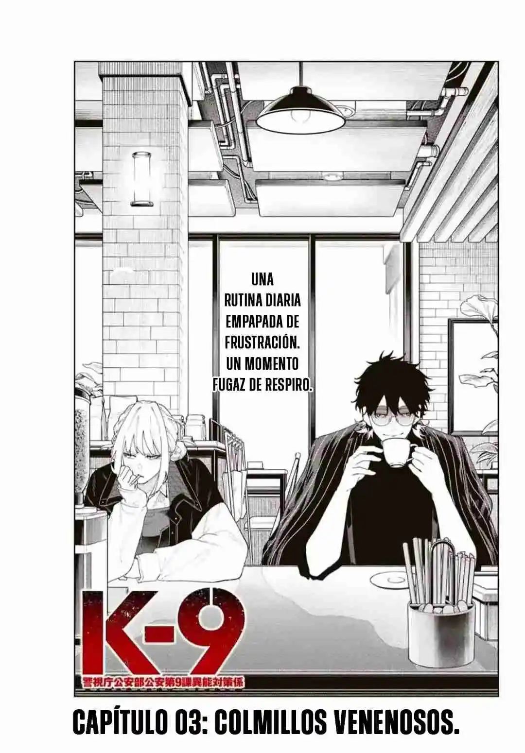 K-9: Keishichou Kouanbu Kouan Dai-9-Ka Inou Taisaku Gakari - Capítulo 3 - Página 4 - LectorTMOo