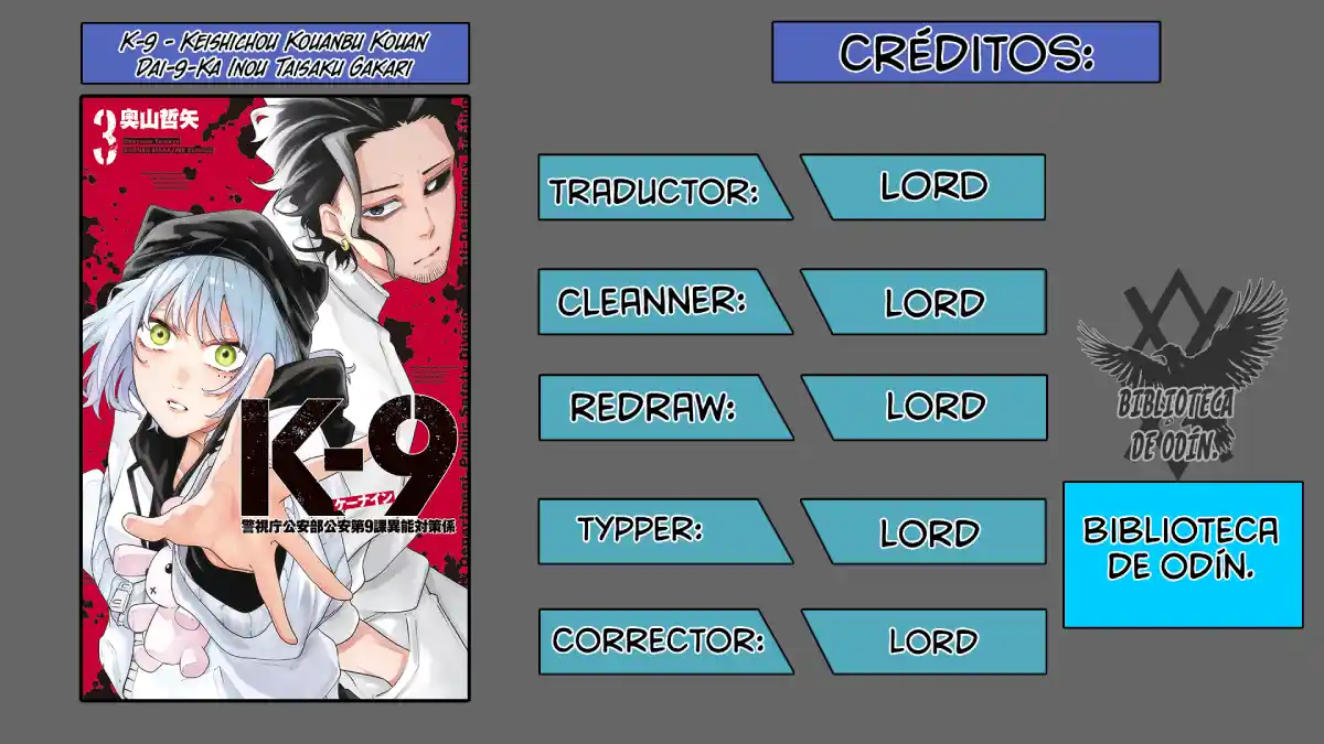 K-9: Keishichou Kouanbu Kouan Dai-9-Ka Inou Taisaku Gakari - Capítulo 33 - Página 1 - LectorTMOo