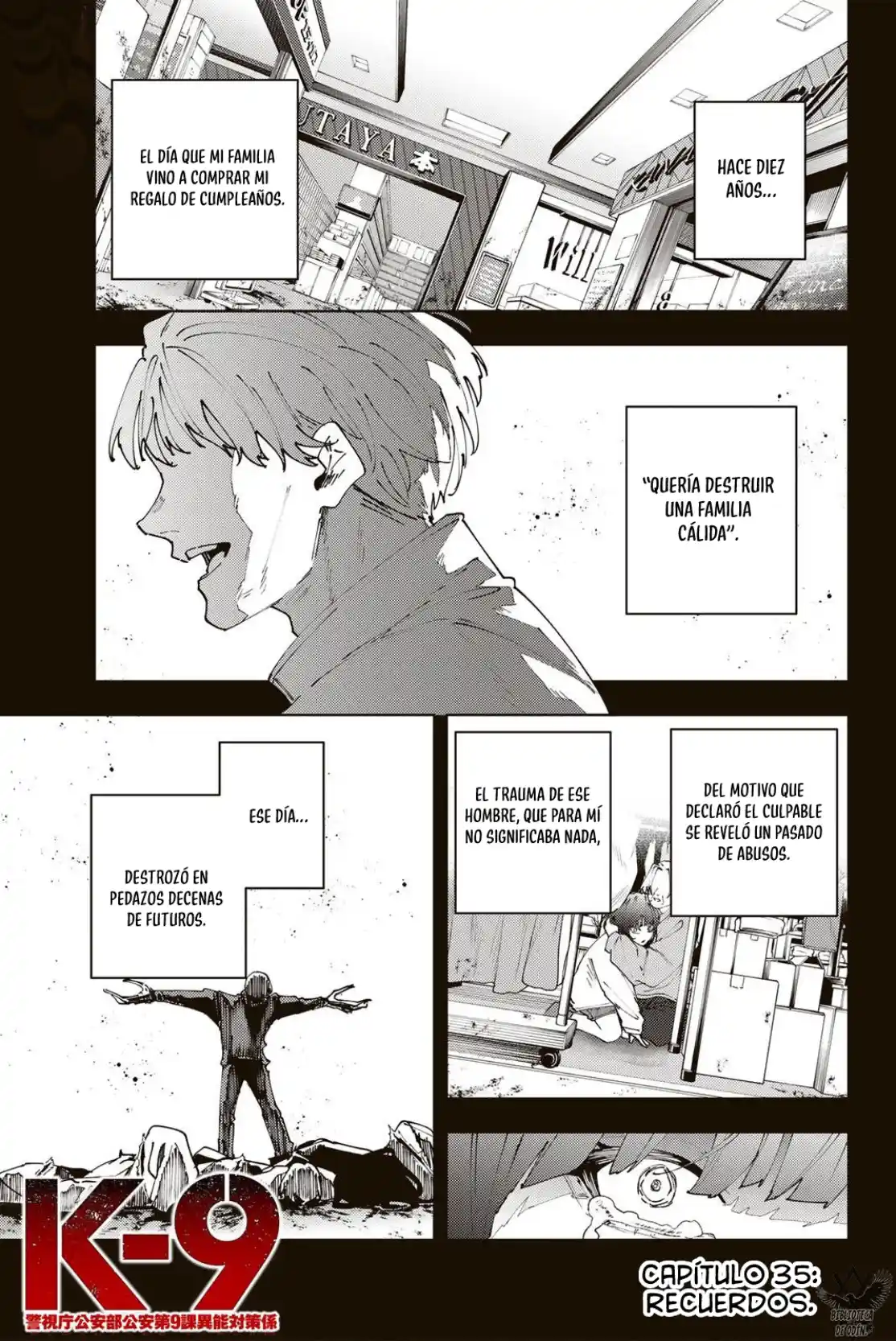 K-9: Keishichou Kouanbu Kouan Dai-9-Ka Inou Taisaku Gakari - Capítulo 35 - Página 1 - LectorTMOo