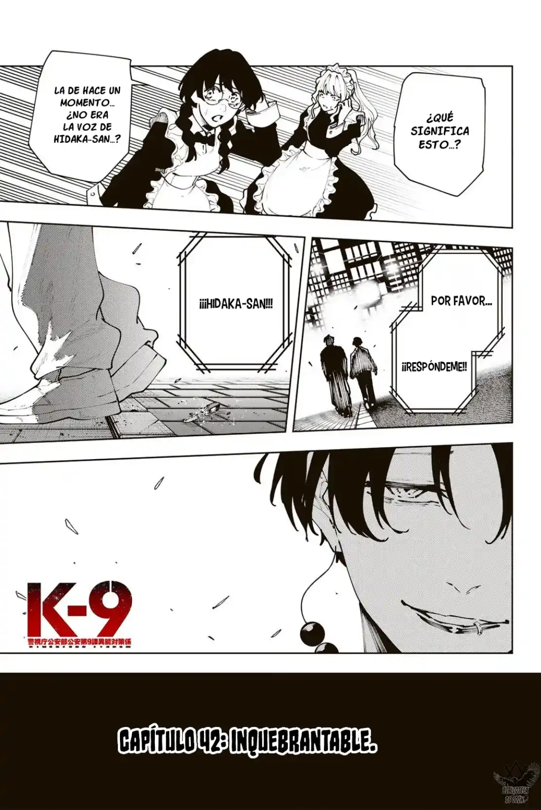 K-9: Keishichou Kouanbu Kouan Dai-9-Ka Inou Taisaku Gakari - Capítulo 42 - Página 3 - LectorTMOo