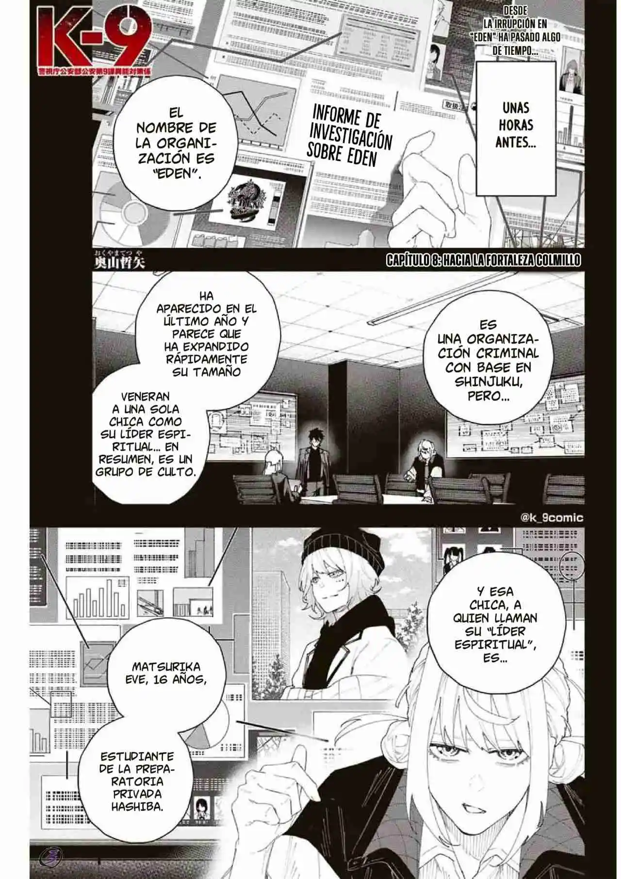 K-9: Keishichou Kouanbu Kouan Dai-9-Ka Inou Taisaku Gakari - Capítulo 8 - Página 3 - LectorTMOo