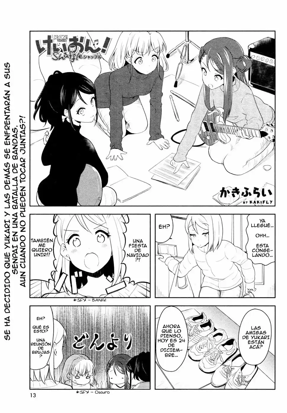 K-ON! Shuffle - Capítulo 13 - Página 1 - LectorTMOo