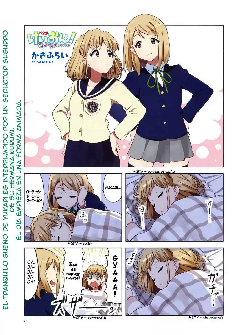 K-ON! Shuffle - Capítulo 14 - Página 1 - LectorTMOo