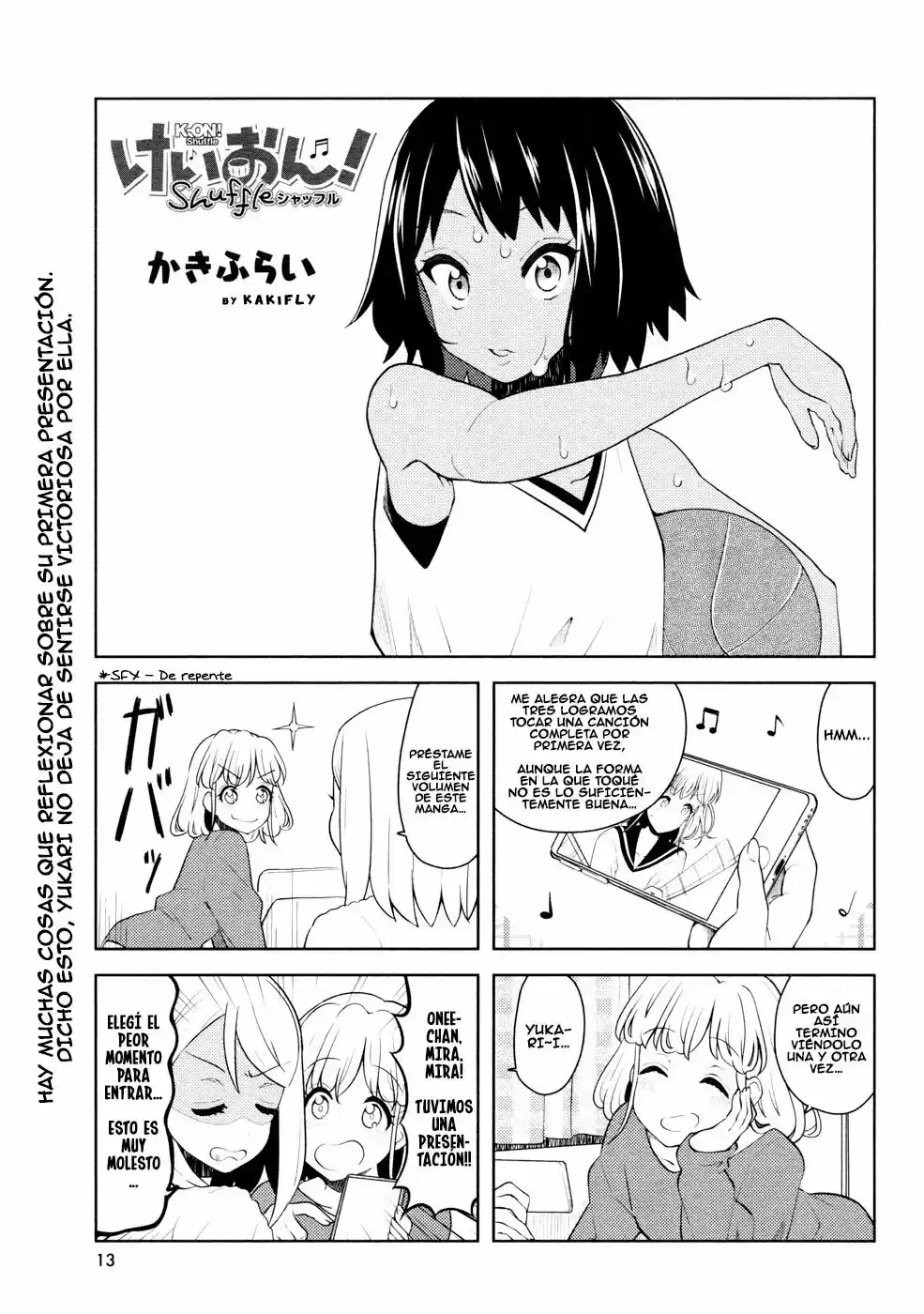 K-ON! Shuffle - Capítulo 16 - Página 1 - LectorTMOo