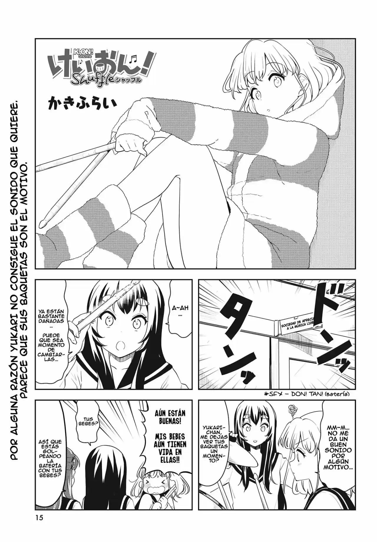 K-ON! Shuffle - Capítulo 19 - Página 1 - LectorTMOo