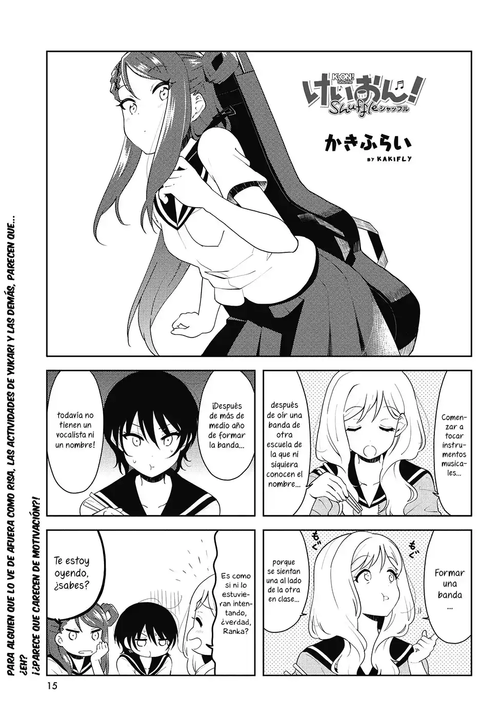 K-ON! Shuffle - Capítulo 30 - Página 1 - LectorTMOo