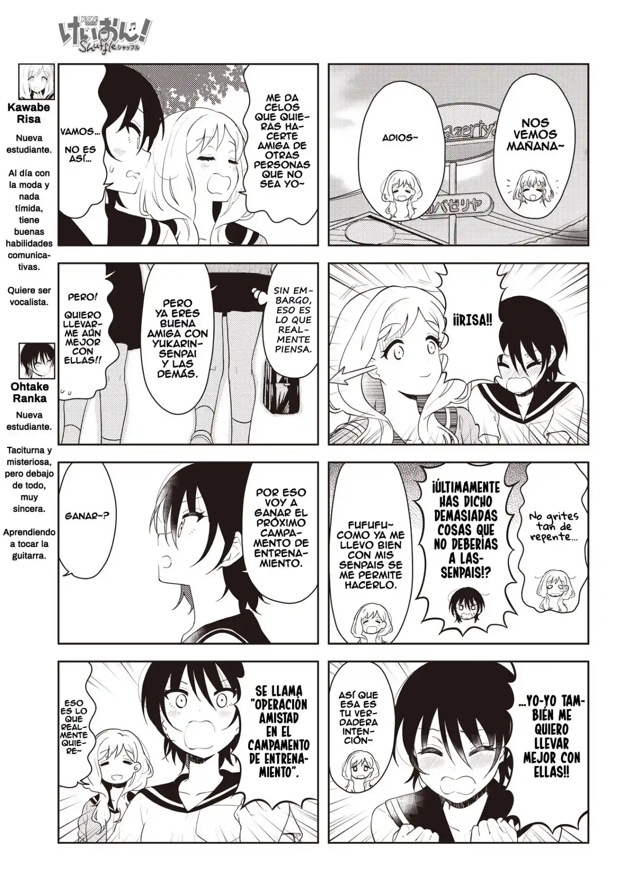 K-ON! Shuffle - Capítulo 32 - Página 6 - LectorTMOo