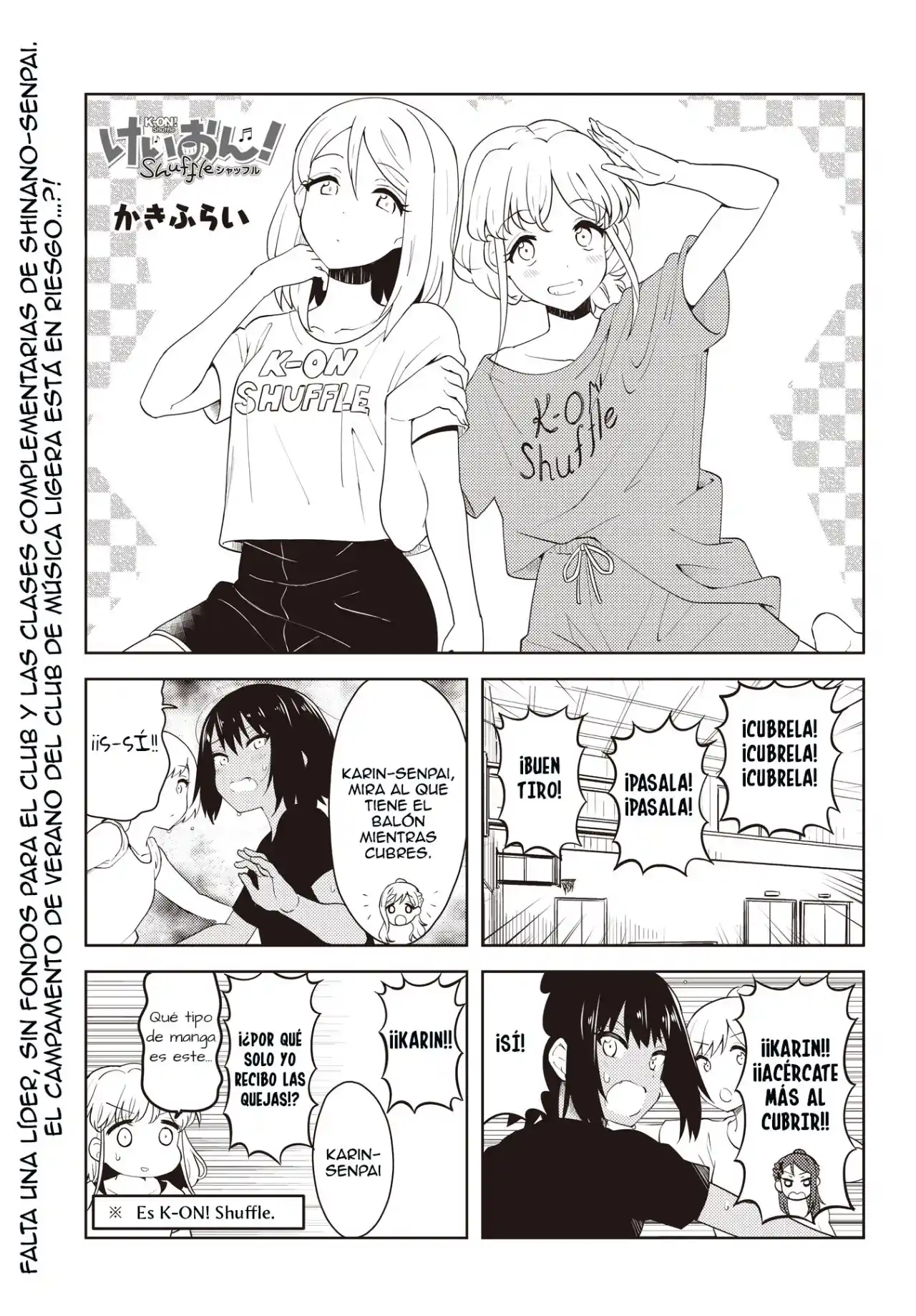 K-ON! Shuffle - Capítulo 33 - Página 1 - LectorTMOo
