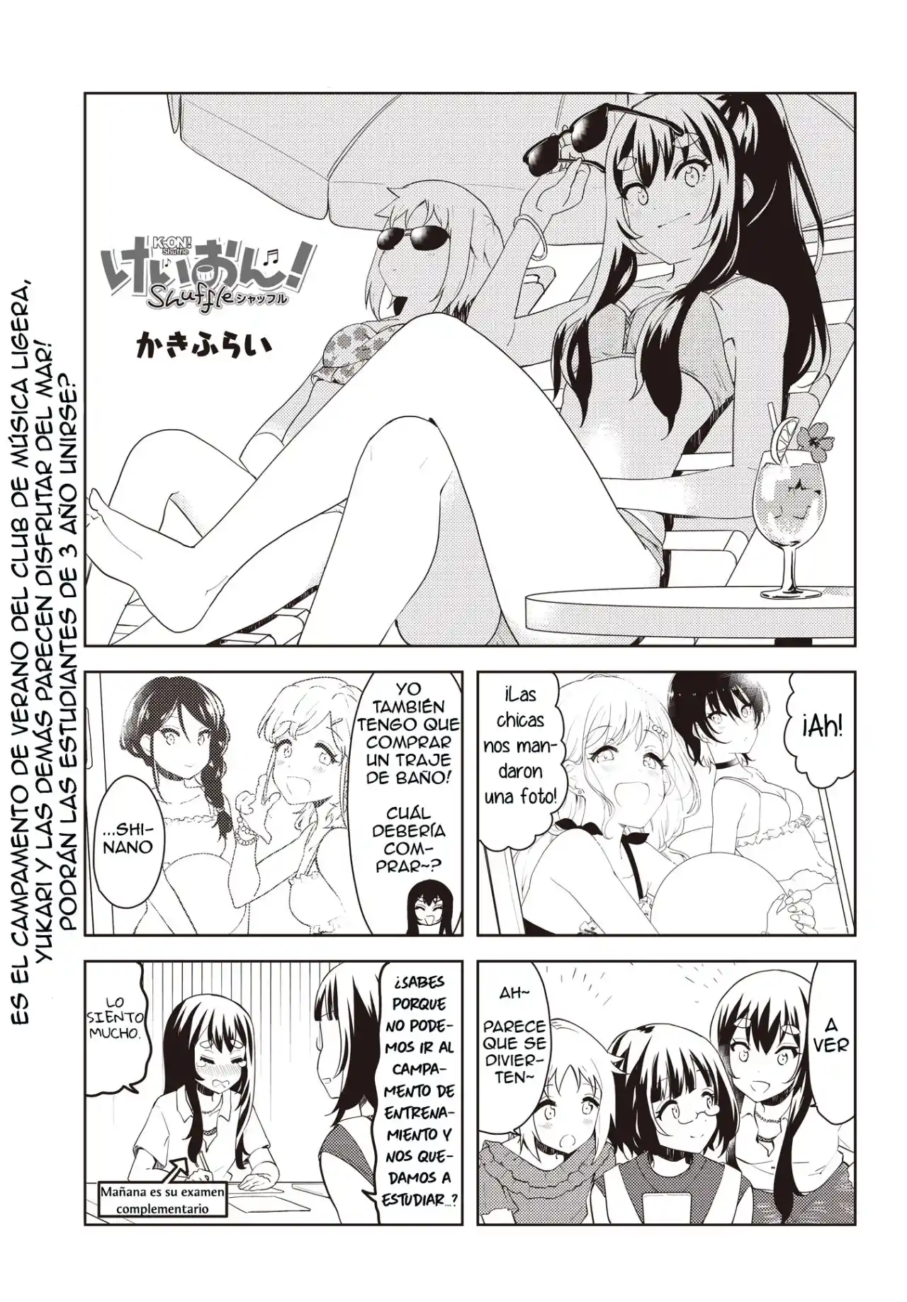 K-ON! Shuffle - Capítulo 35 - Página 1 - LectorTMOo