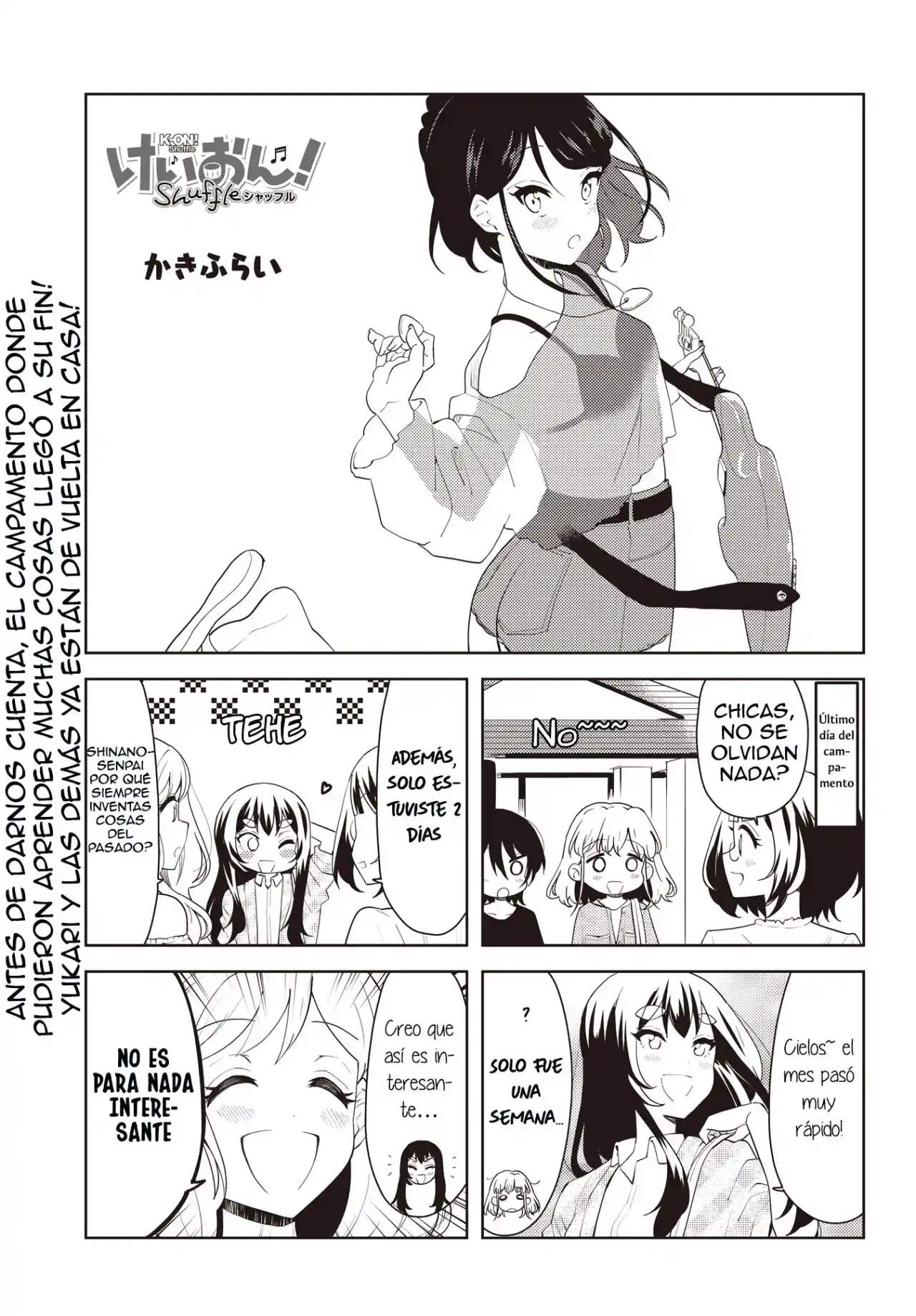 K-ON! Shuffle - Capítulo 38 - Página 1 - LectorTMOo