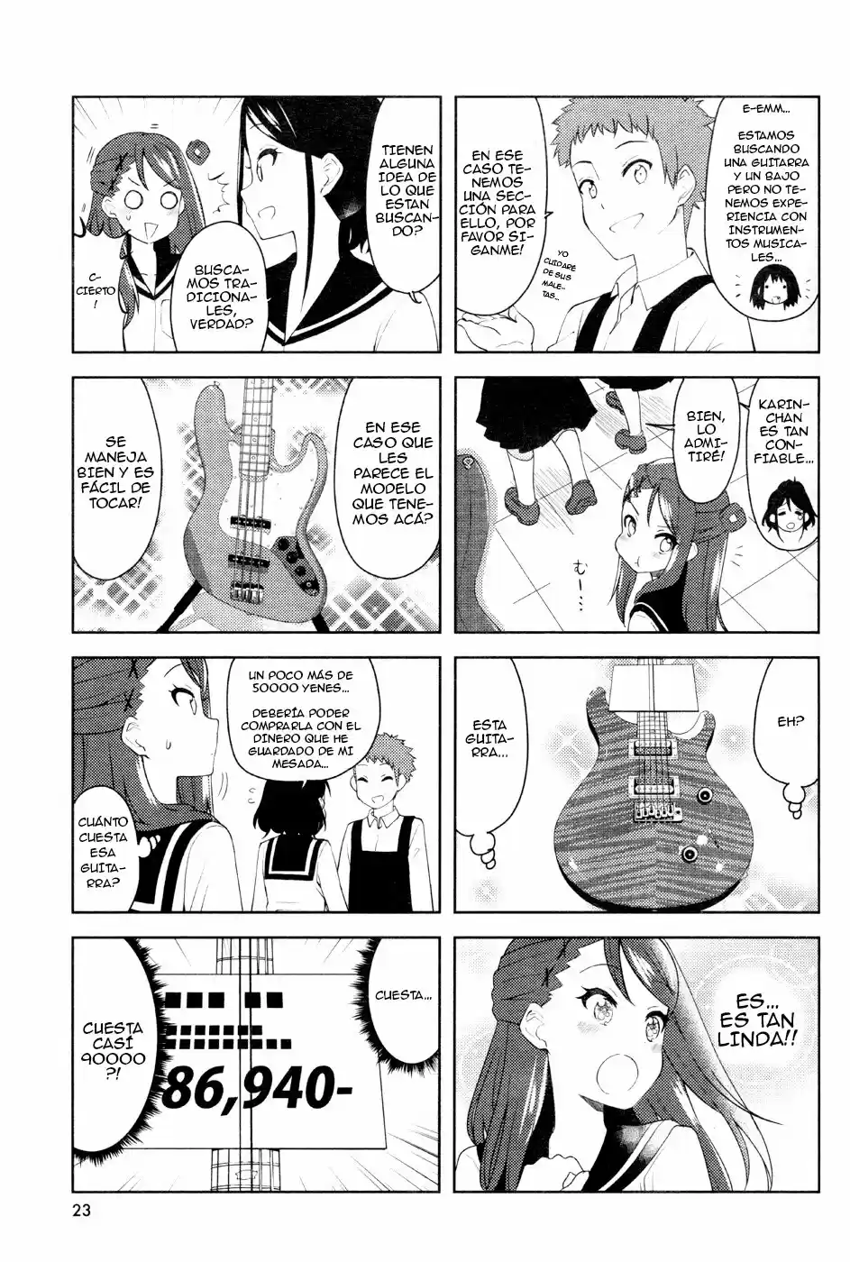 K-ON! Shuffle - Capítulo 4 - Página 7 - LectorTMOo