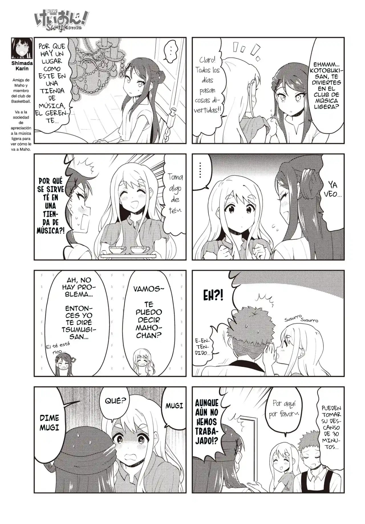 K-ON! Shuffle - Capítulo 42 - Página 5 - LectorTMOo