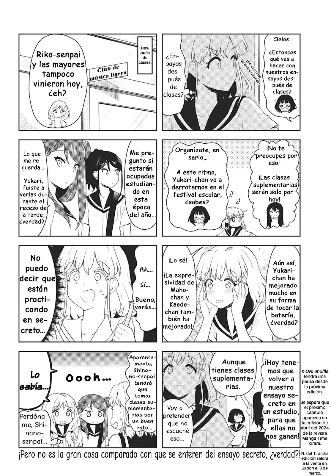 K-ON! Shuffle - Capítulo 46 - Página 6 - LectorTMOo