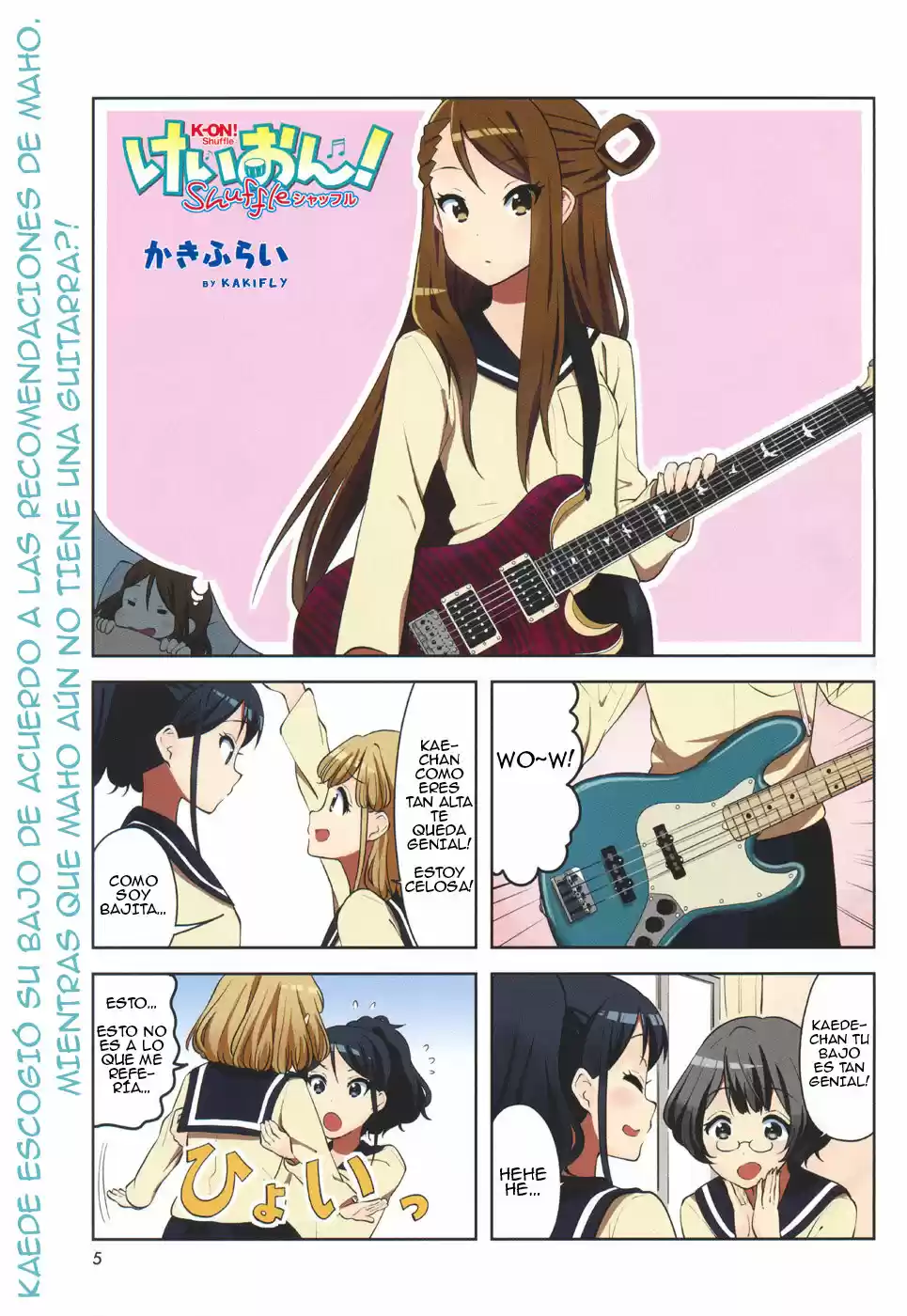 K-ON! Shuffle - Capítulo 5 - Página 1 - LectorTMOo