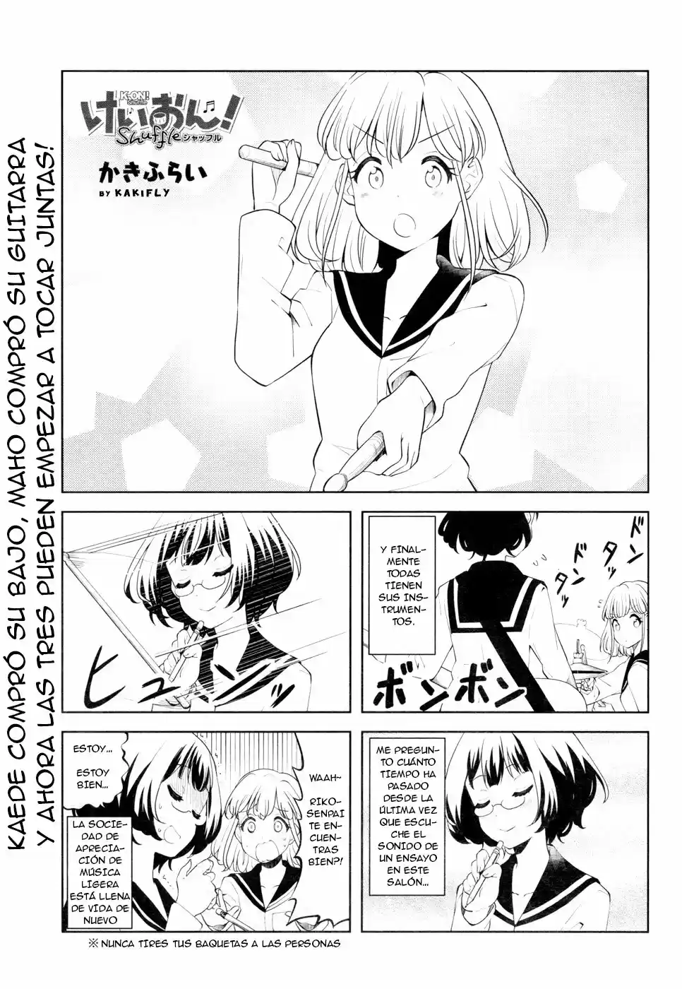 K-ON! Shuffle - Capítulo 6 - Página 1 - LectorTMOo
