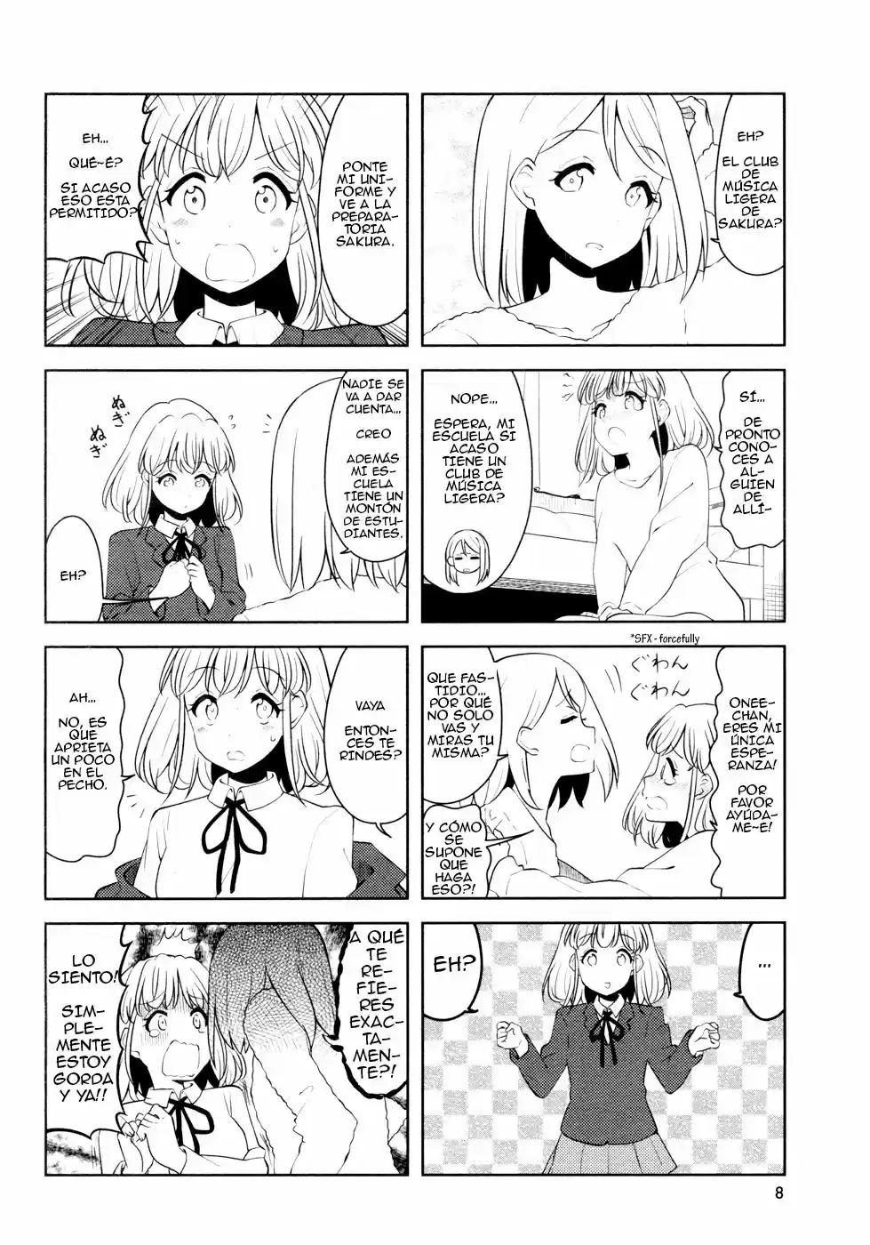 K-ON! Shuffle - Capítulo 7 - Página 4 - LectorTMOo