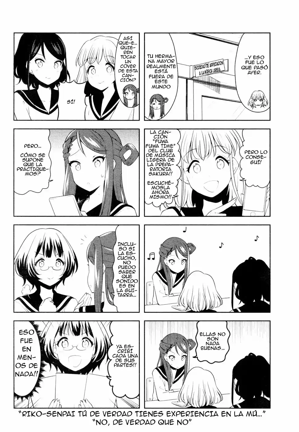 K-ON! Shuffle - Capítulo 7 - Página 8 - LectorTMOo