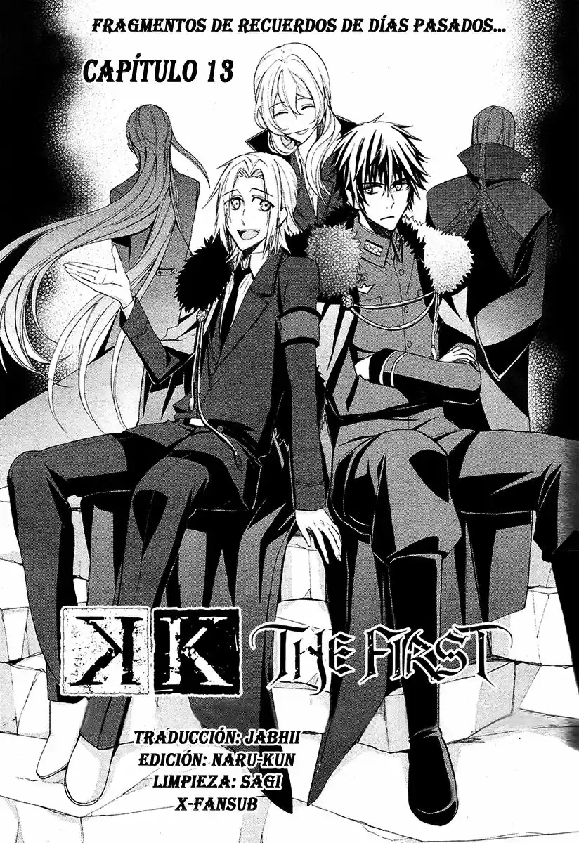 K - The First - Capítulo 13 - Página 1 - LectorTMOo